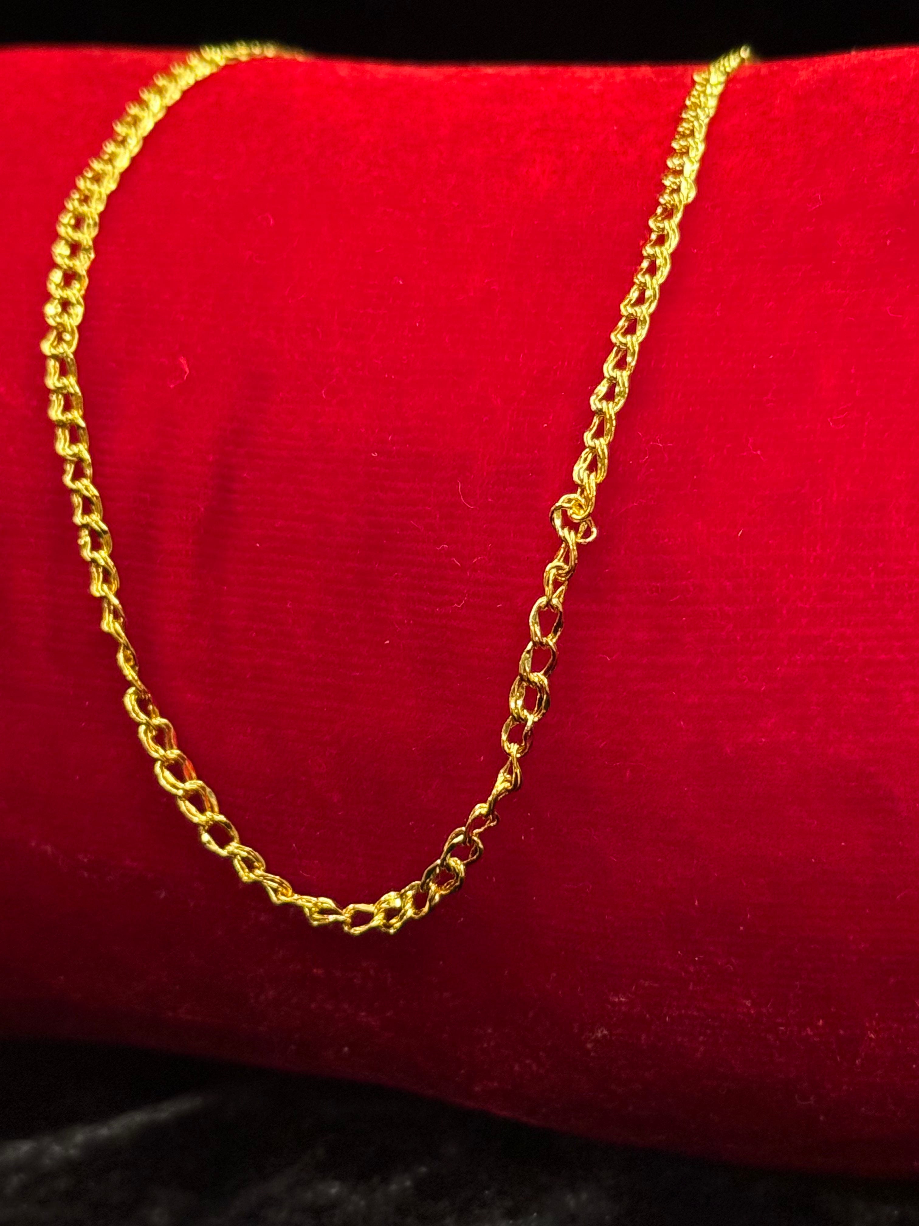 ✨ Micro Gold Plated Chain