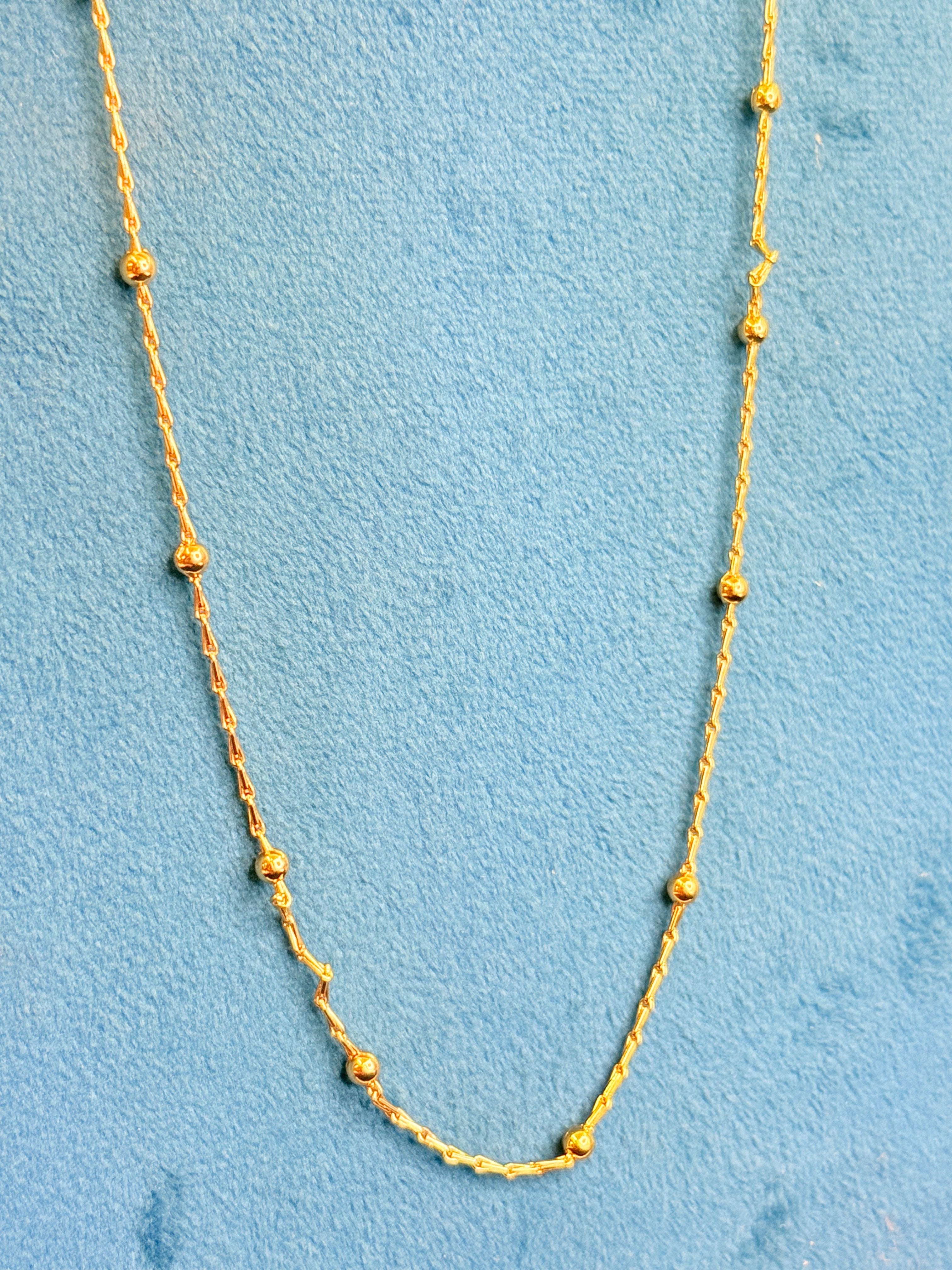 ✨ Micro Gold Plated Chain