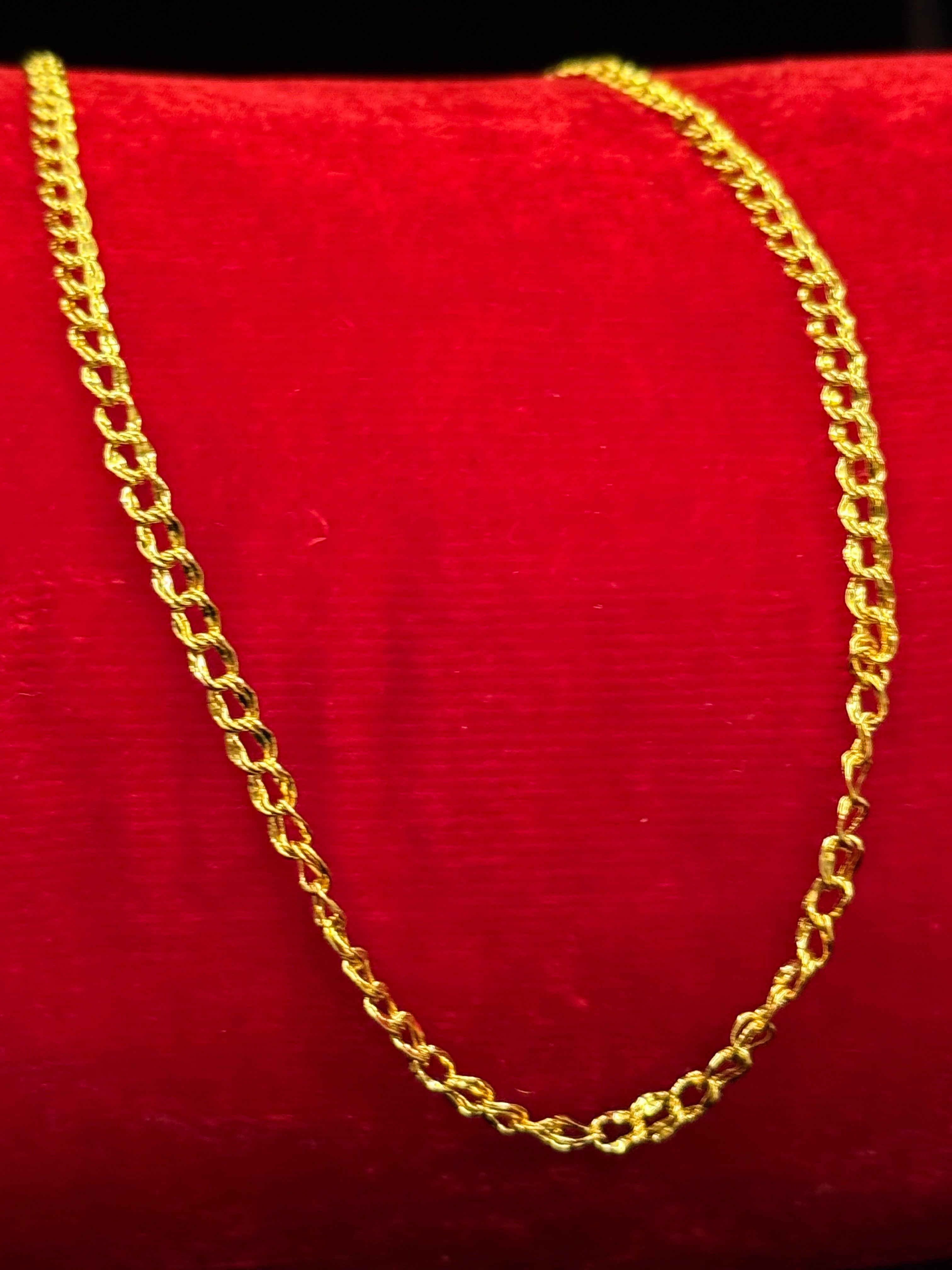 ✨ Micro Gold Plated Chain