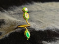 Diamond work gold ring