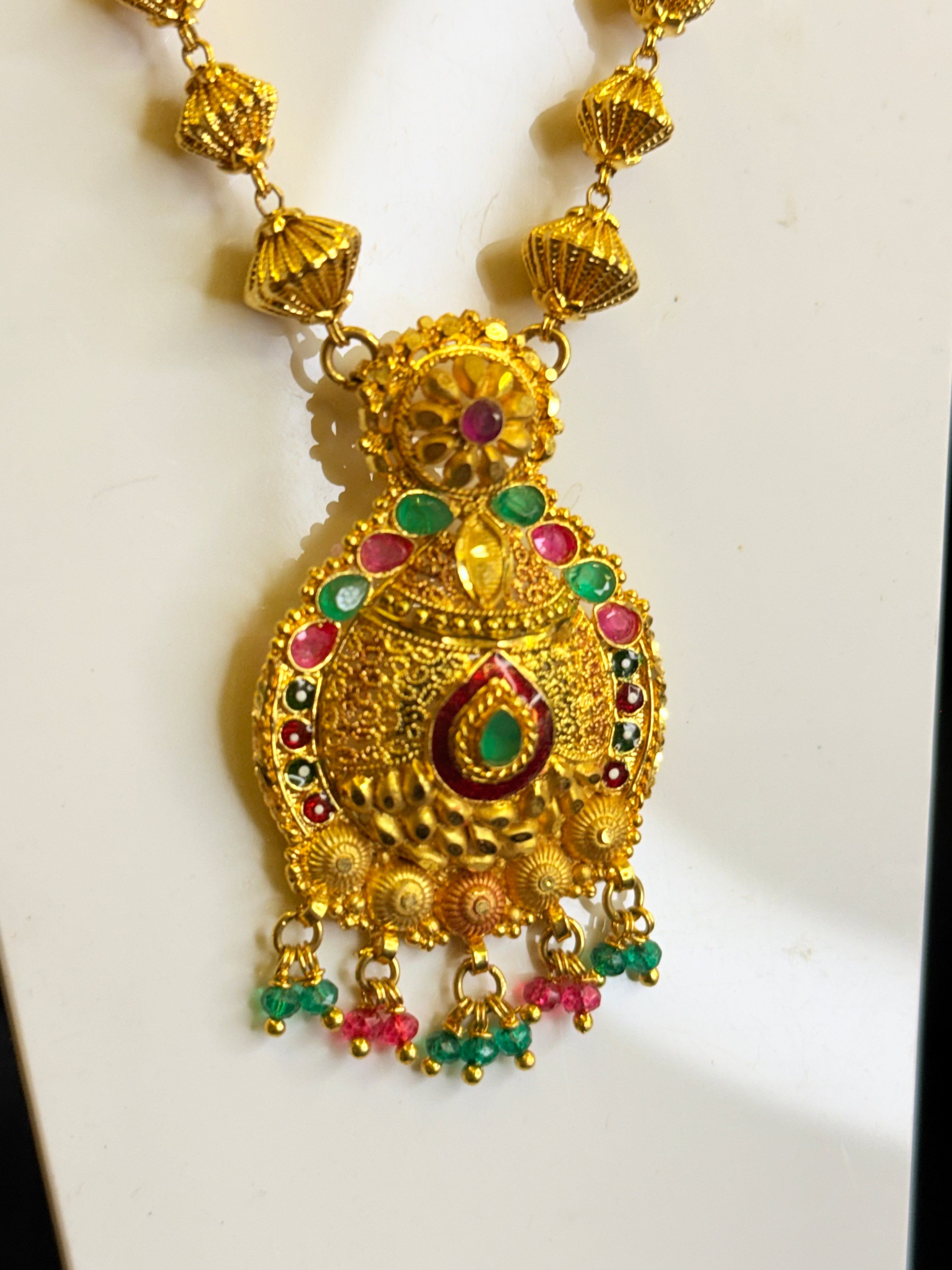 One Gram Gold Necklace Set