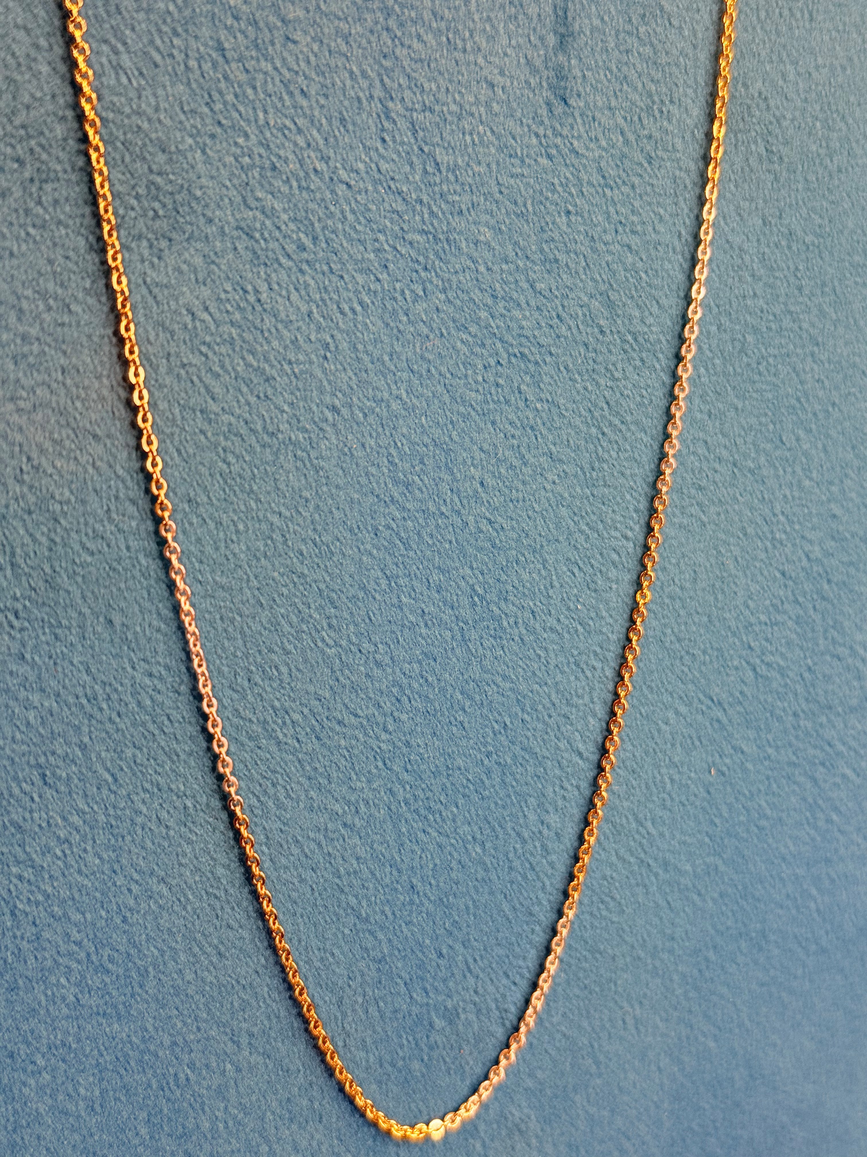 ✨ Micro Gold Plated Chain