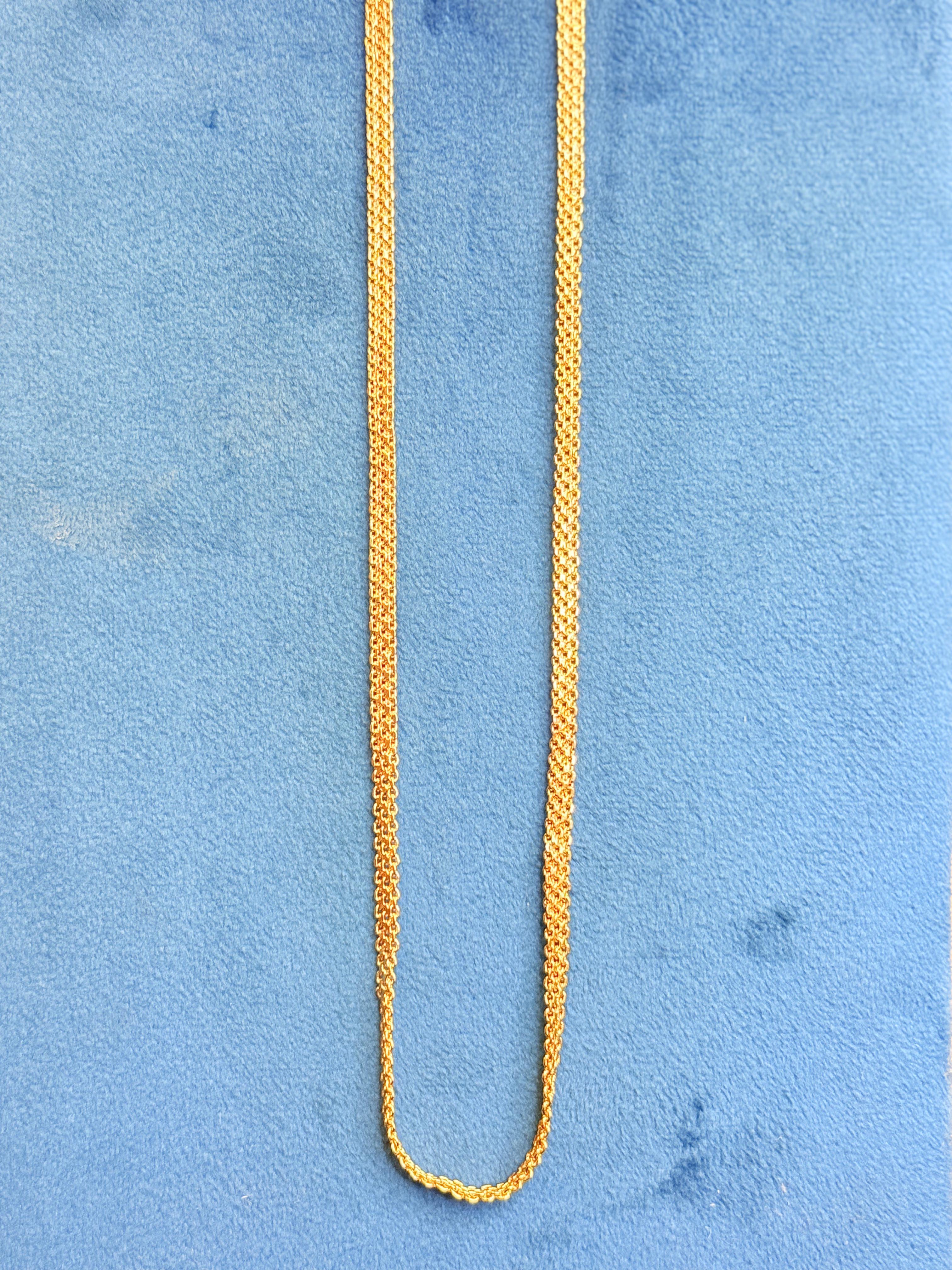 ✨ Micro Gold Plated Chain