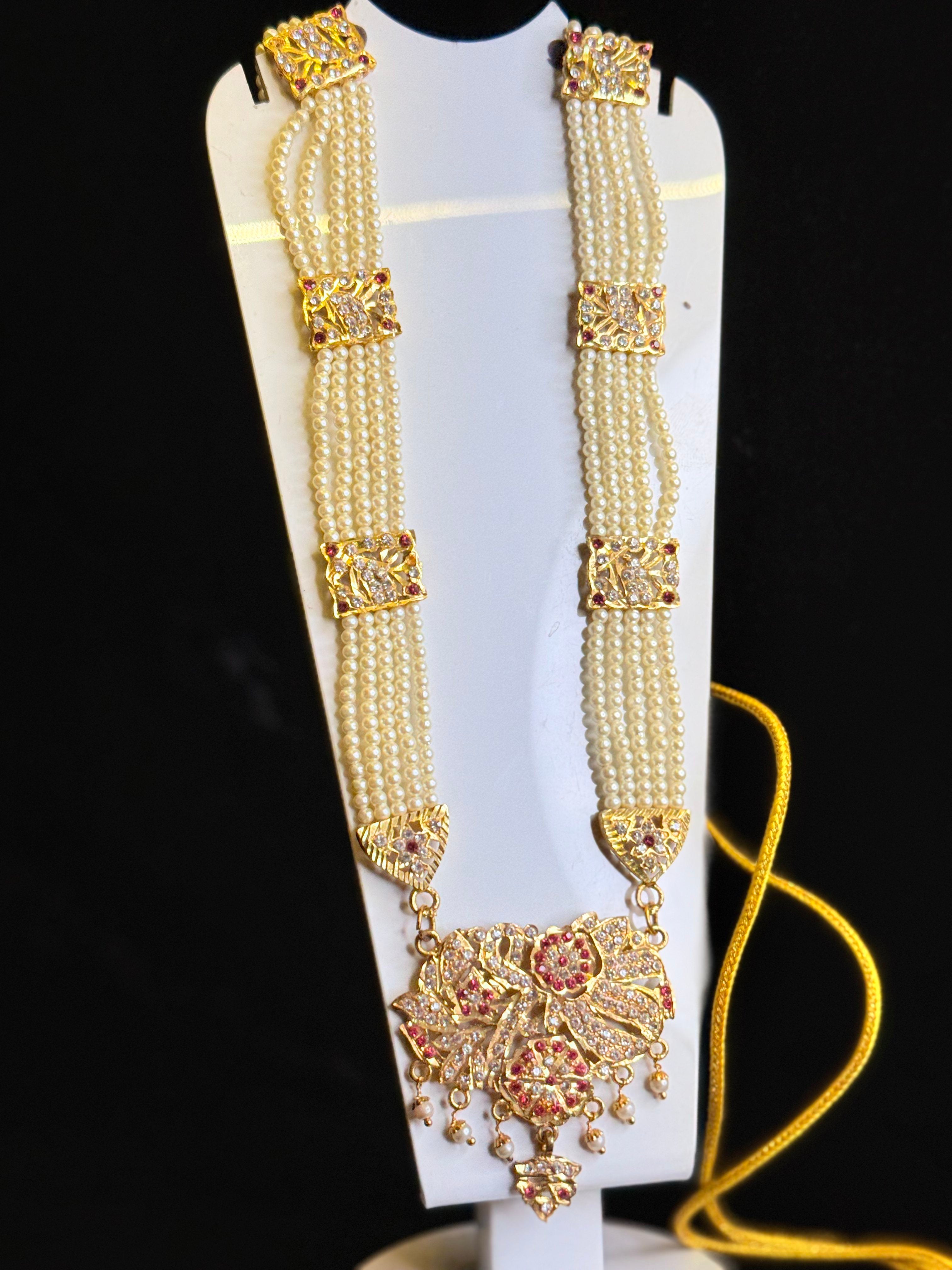 Exquisite Diamond Work Necklace