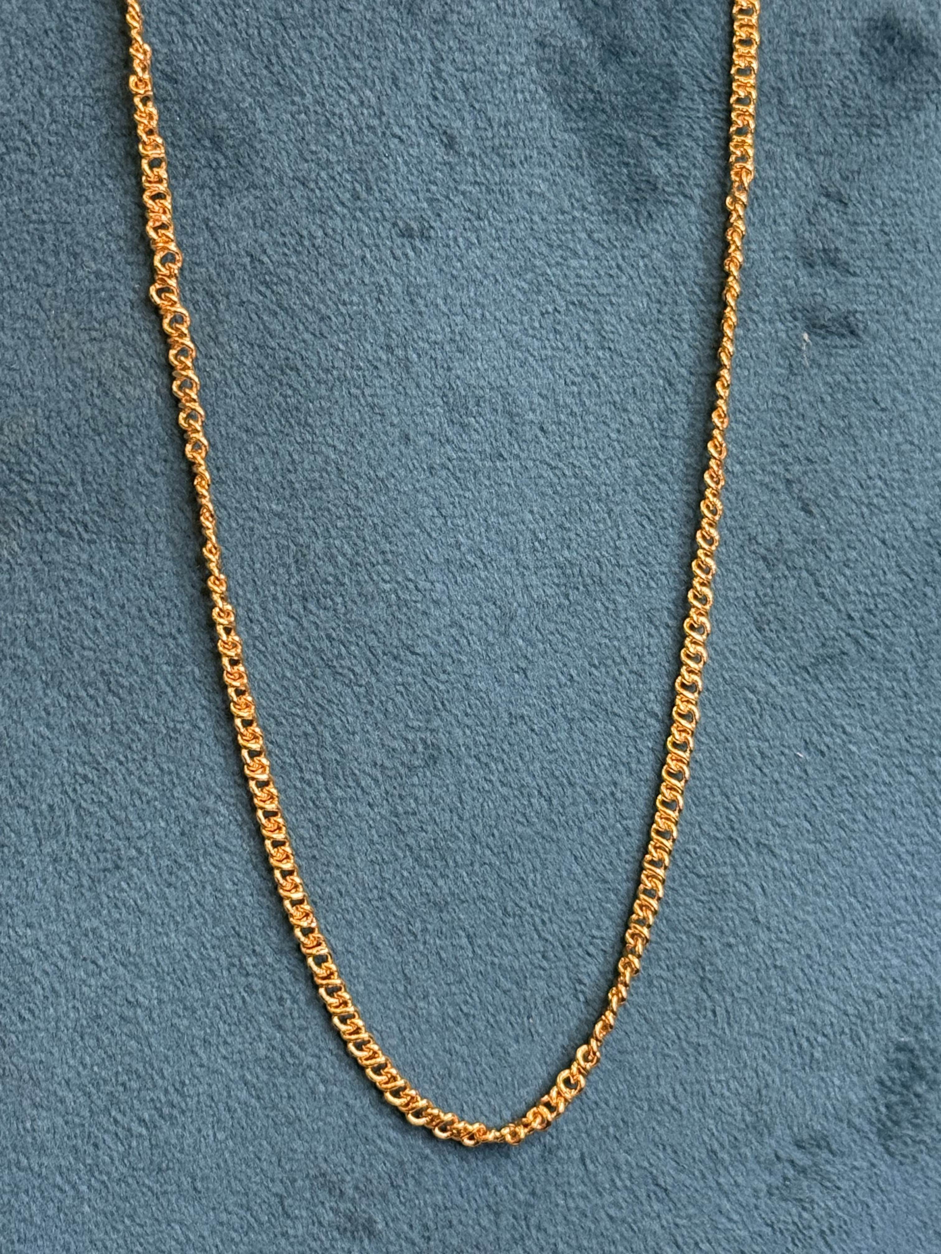 ✨ Micro Gold Plated Chain