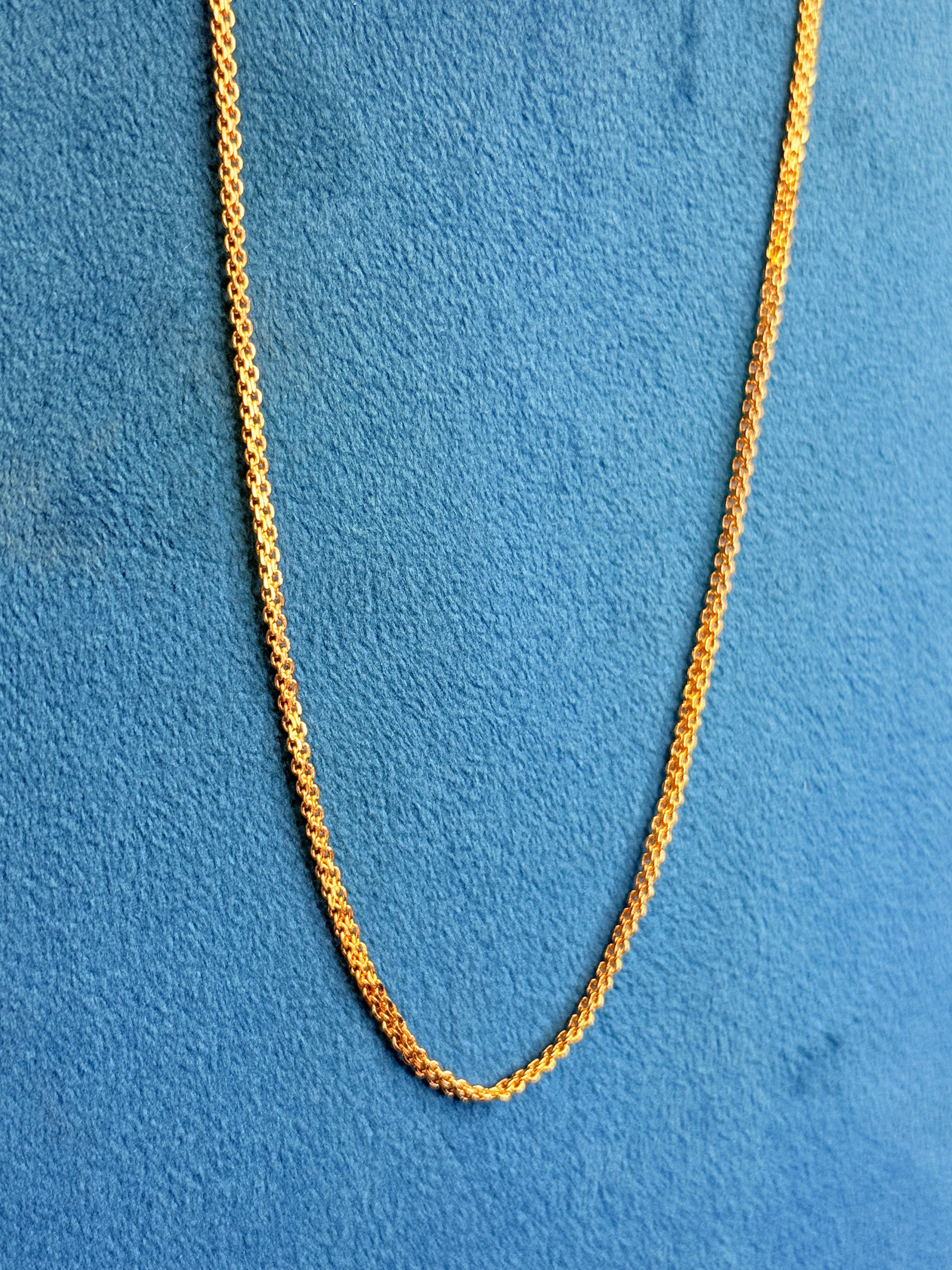 ✨ Micro Gold Plated Chain