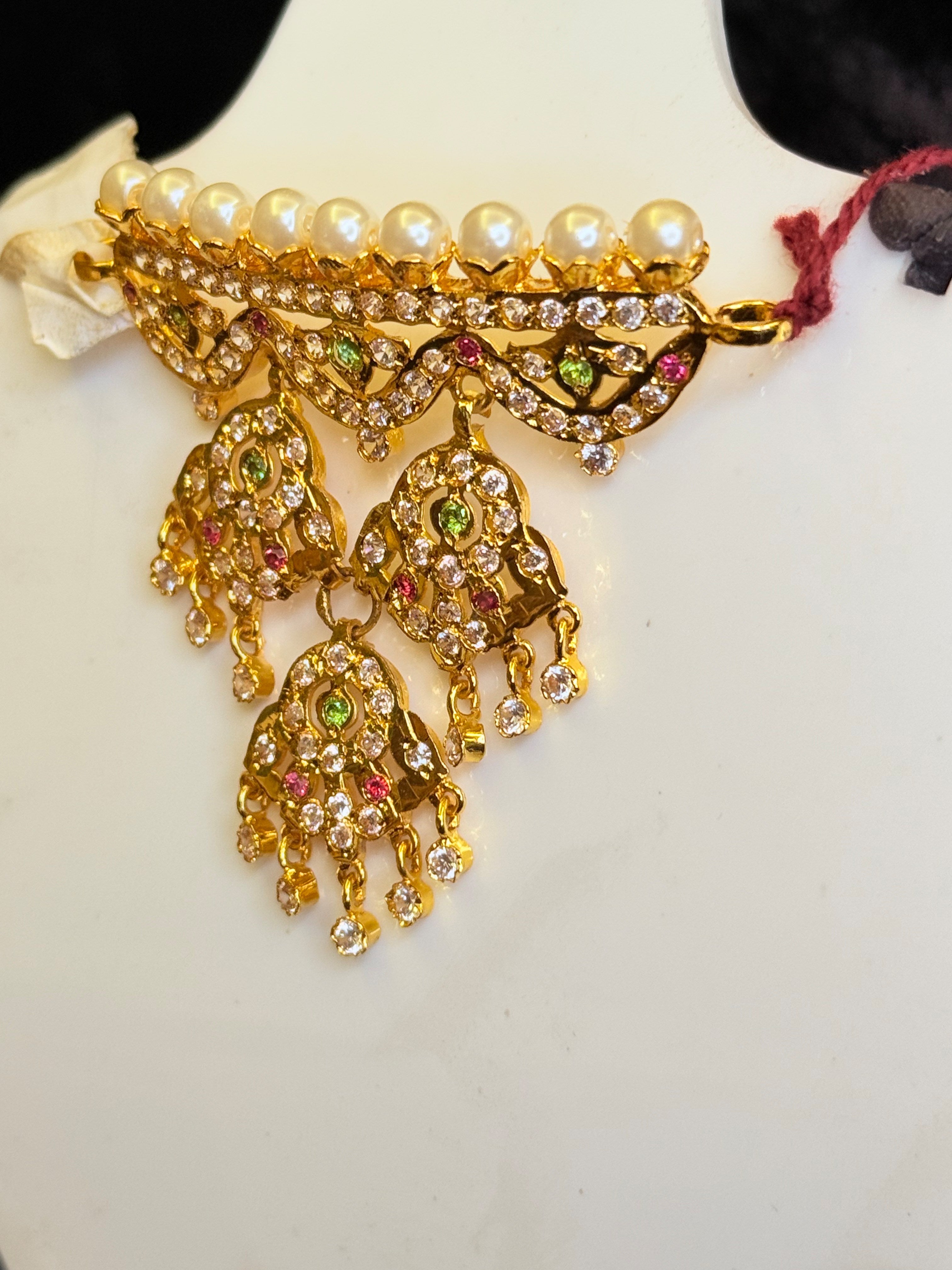Necklace pendant double decker