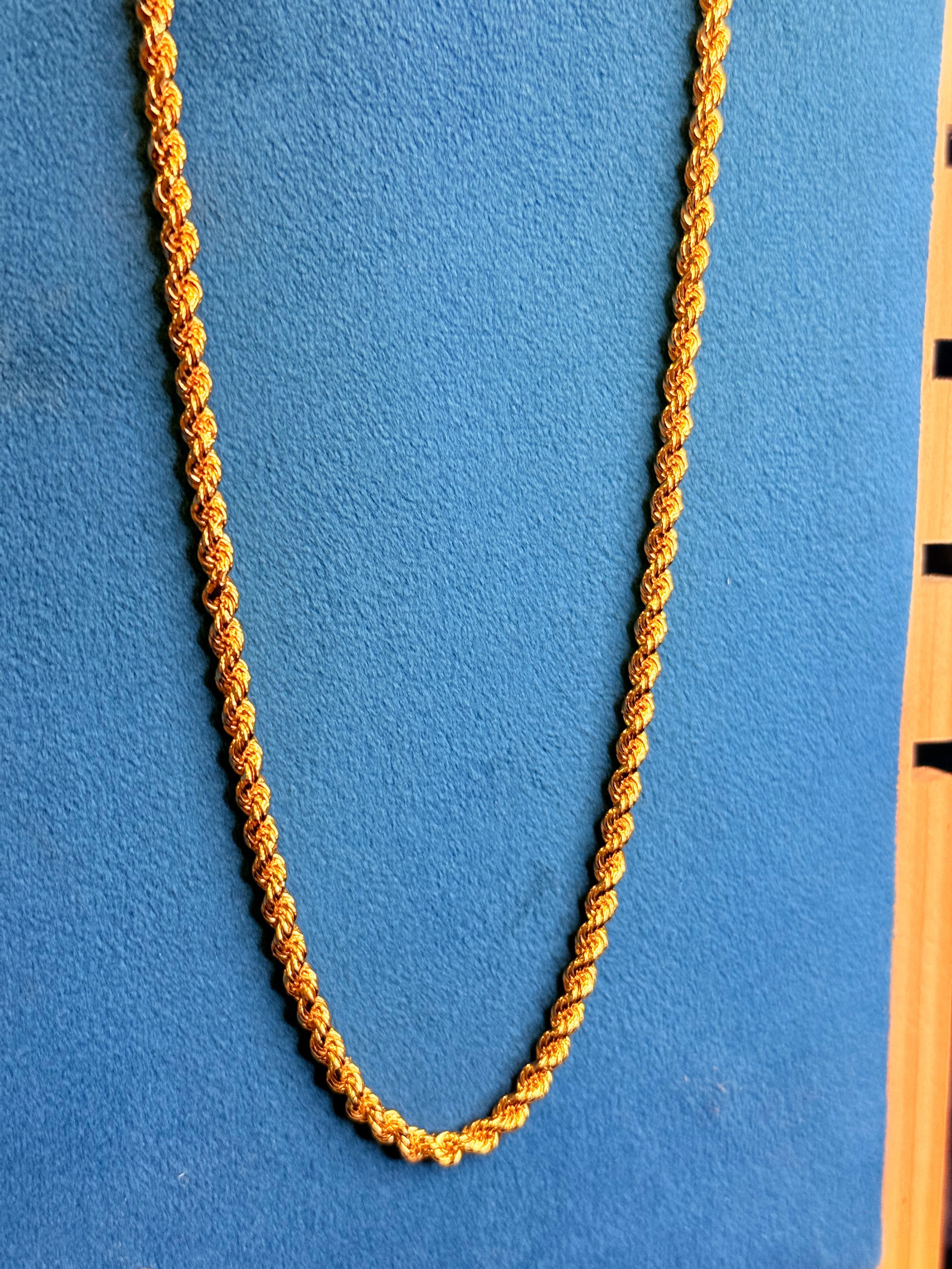 ✨ Micro Gold Plated Chain