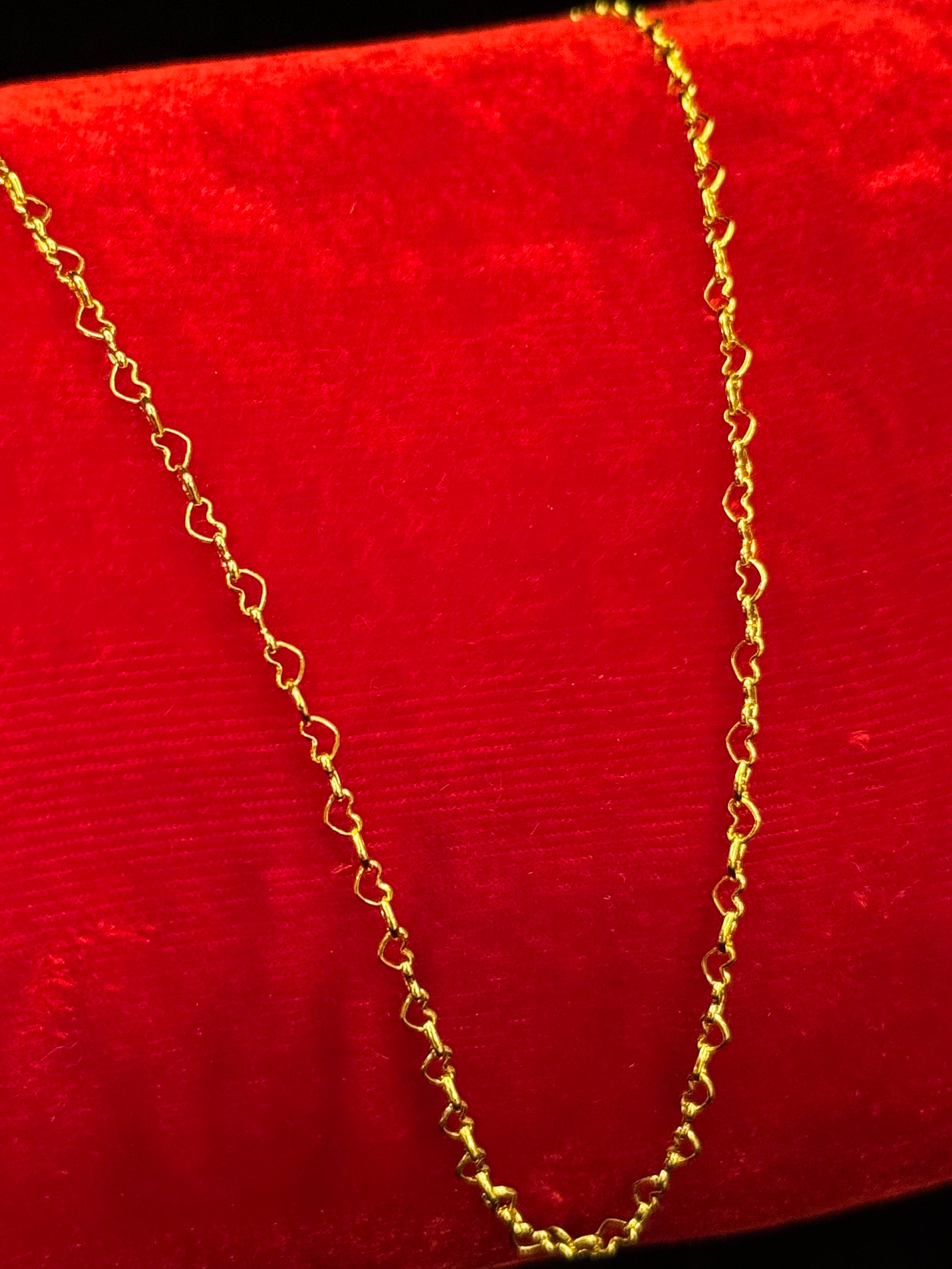✨ Micro Gold Plated Chain