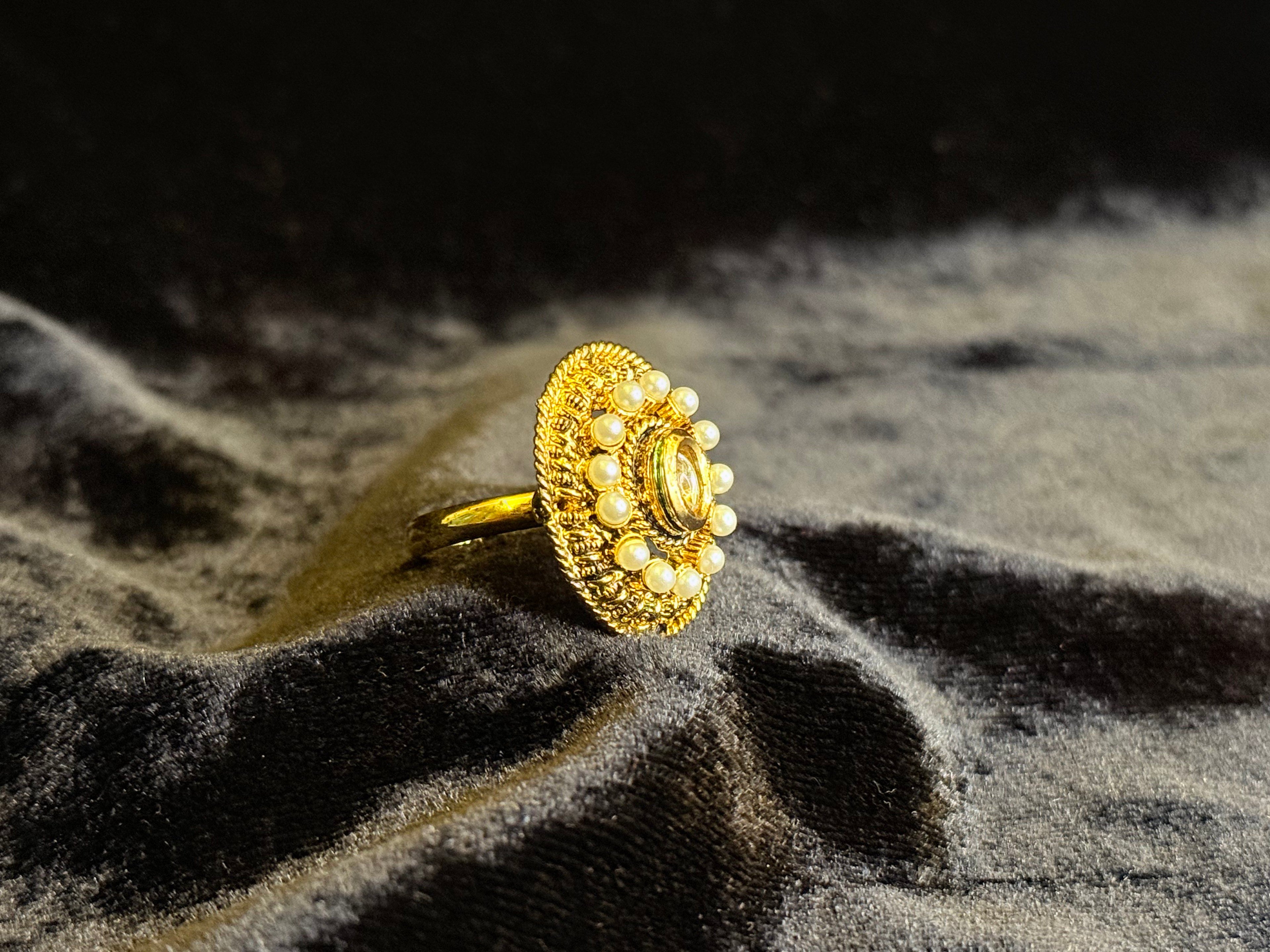 one gram gold ring