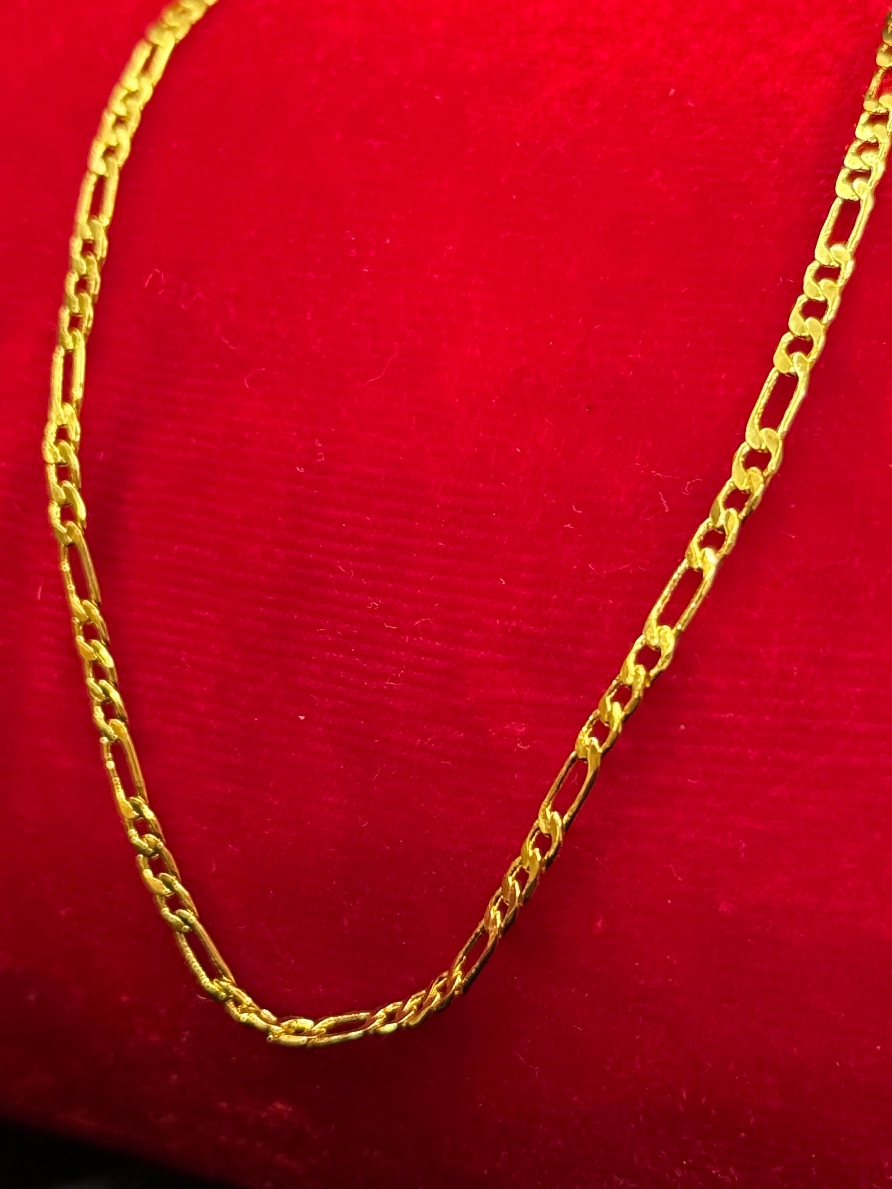 ✨ Micro Gold Plated Chain