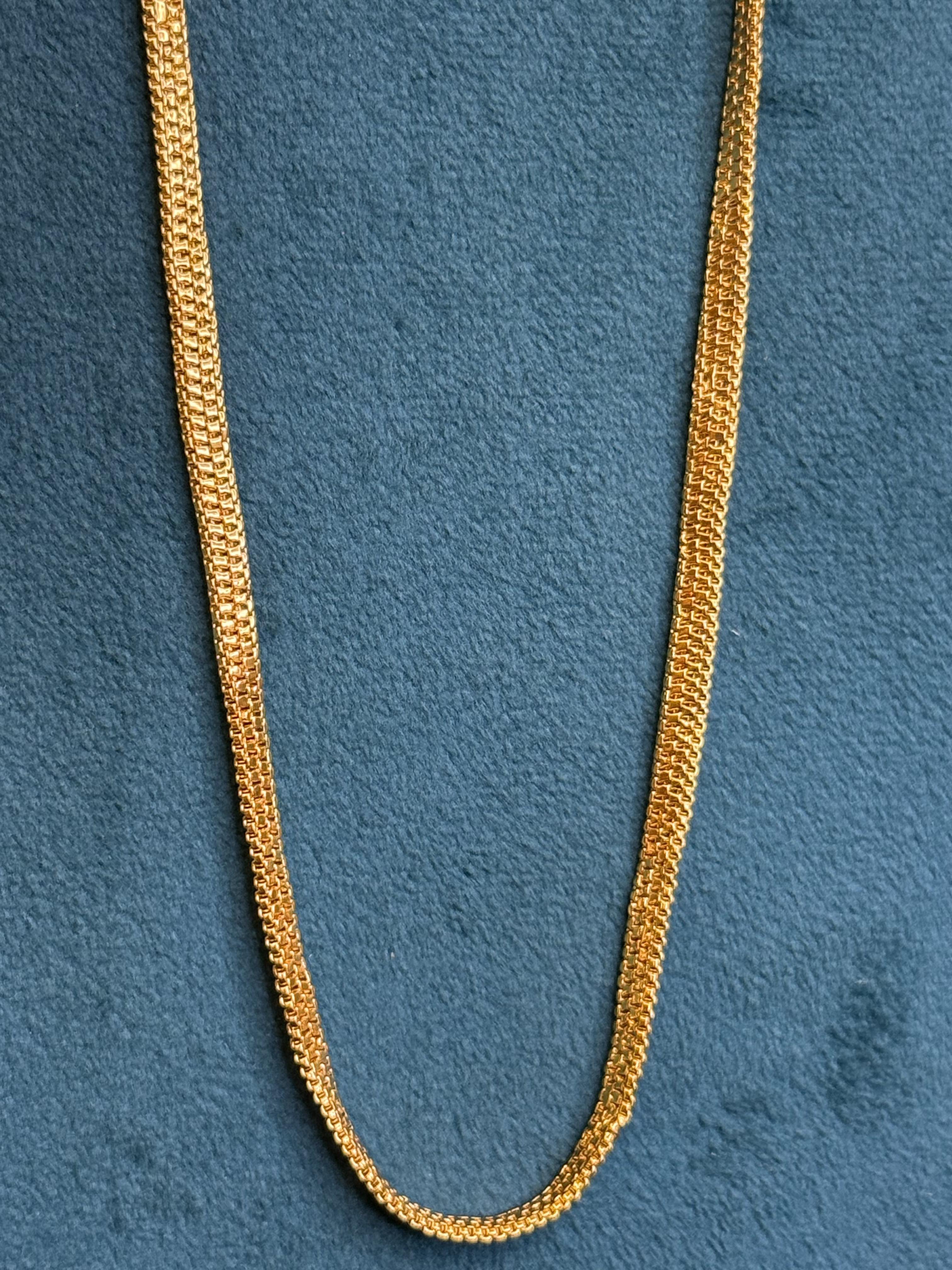 ✨ Micro Gold Plated Chain