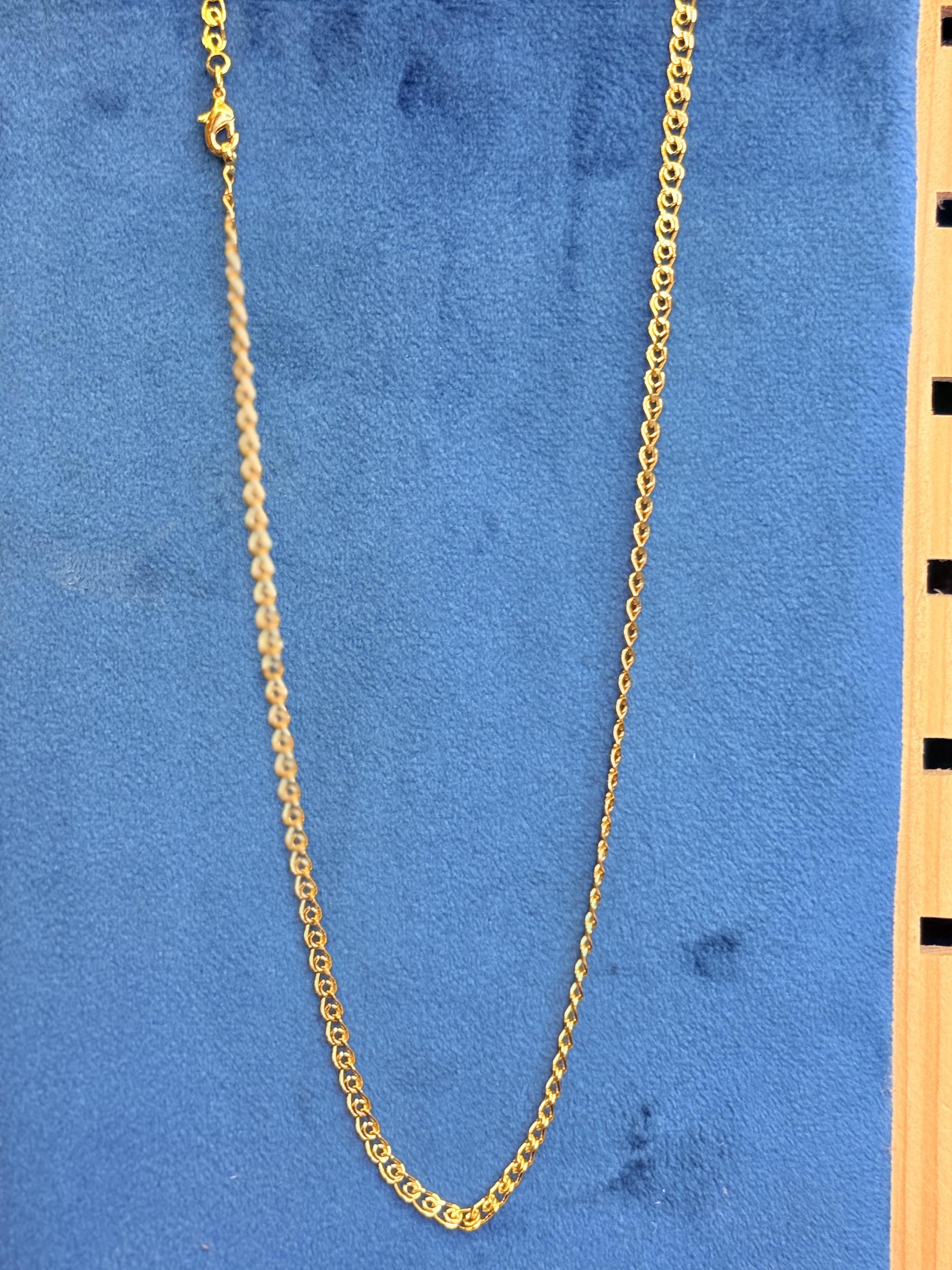 ✨ Micro Gold Plated Chain
