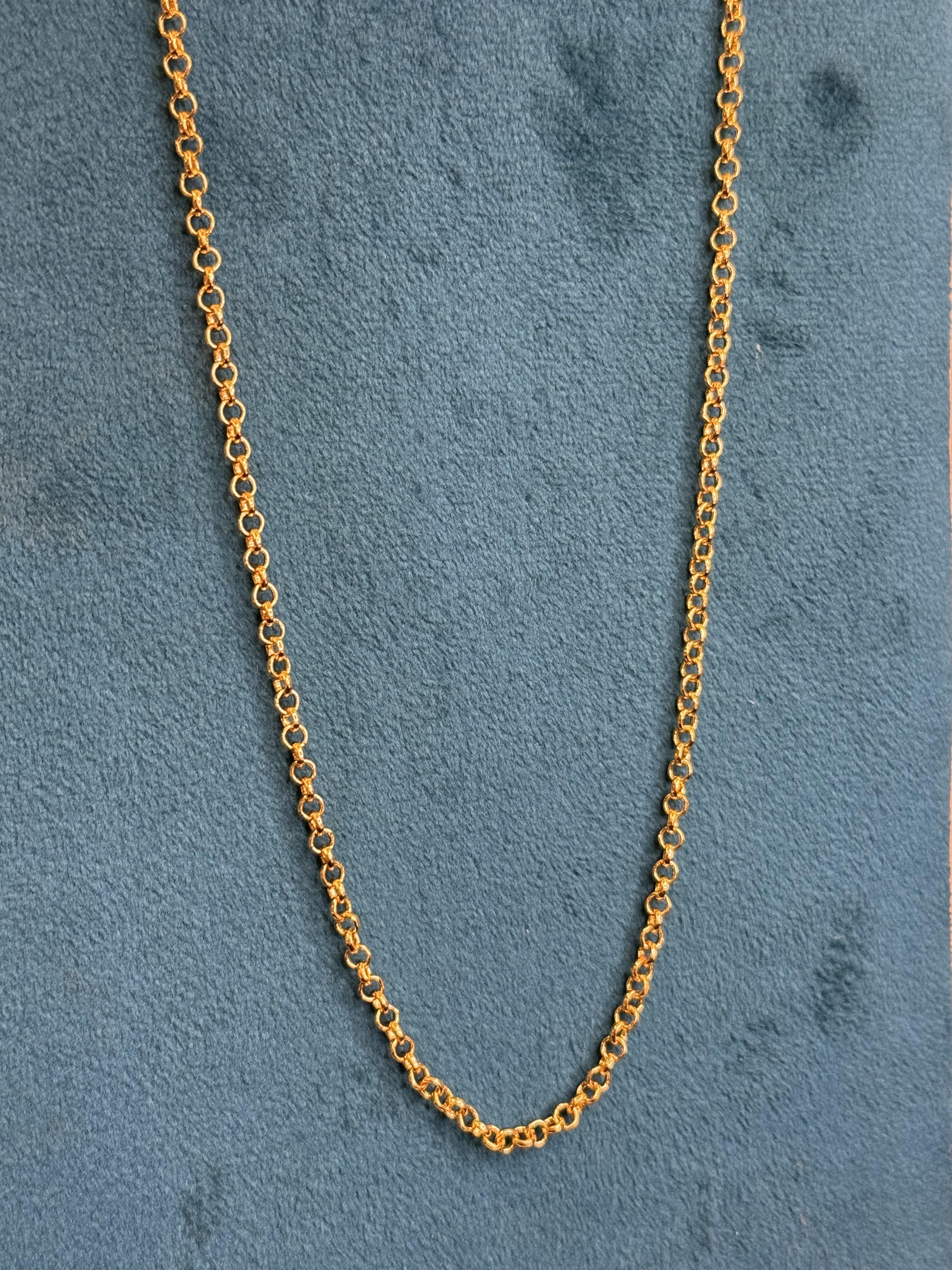 ✨ Micro Gold Plated Chain