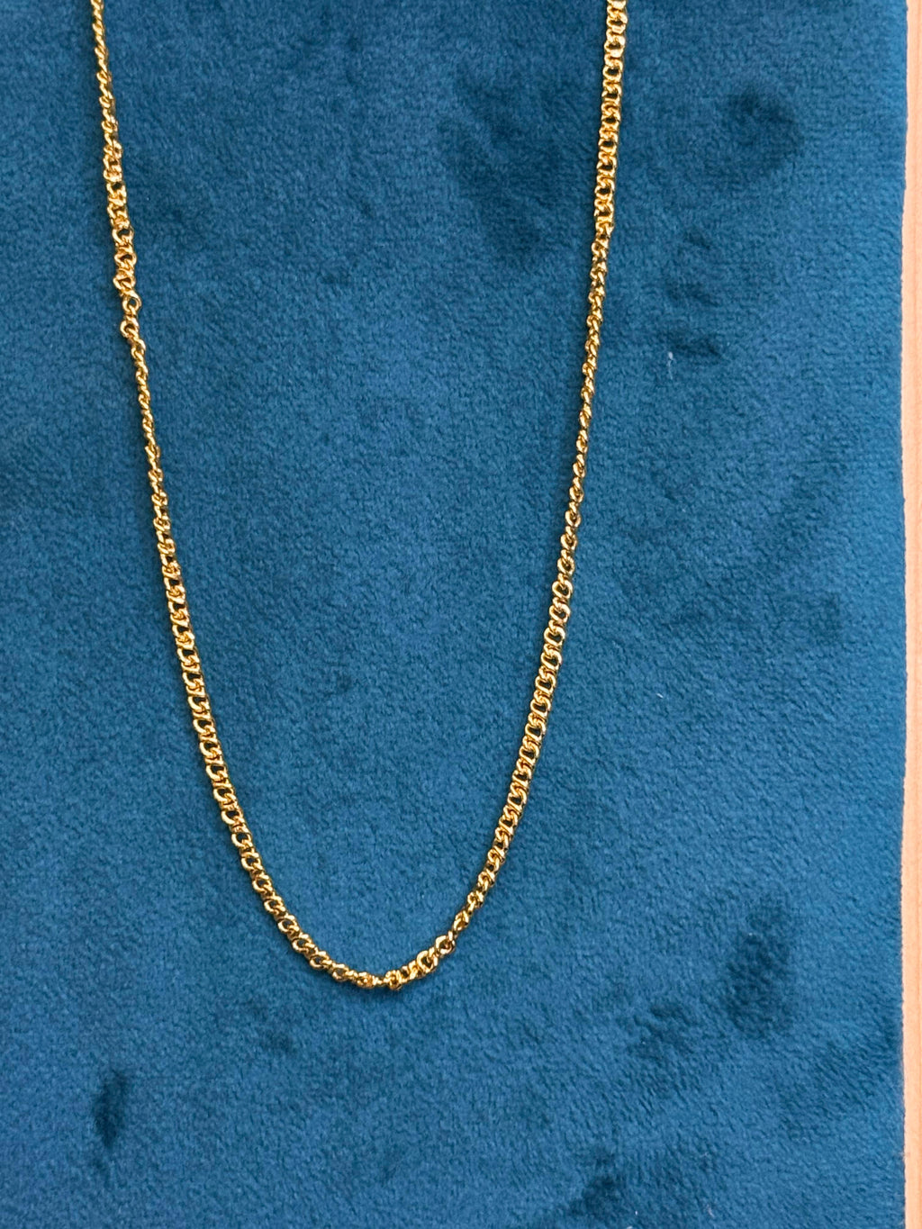 ✨ Micro Gold Plated Chain