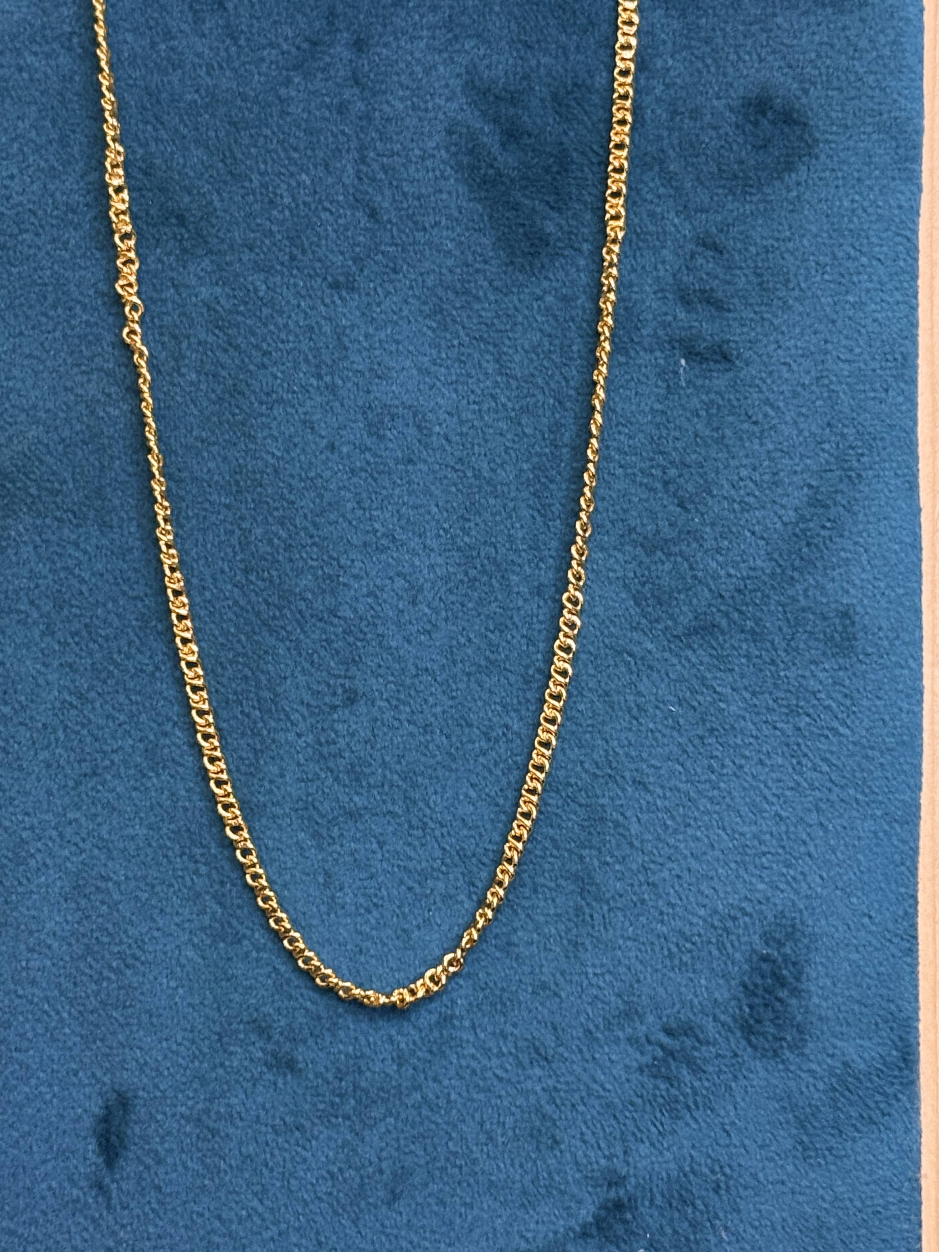 ✨ Micro Gold Plated Chain