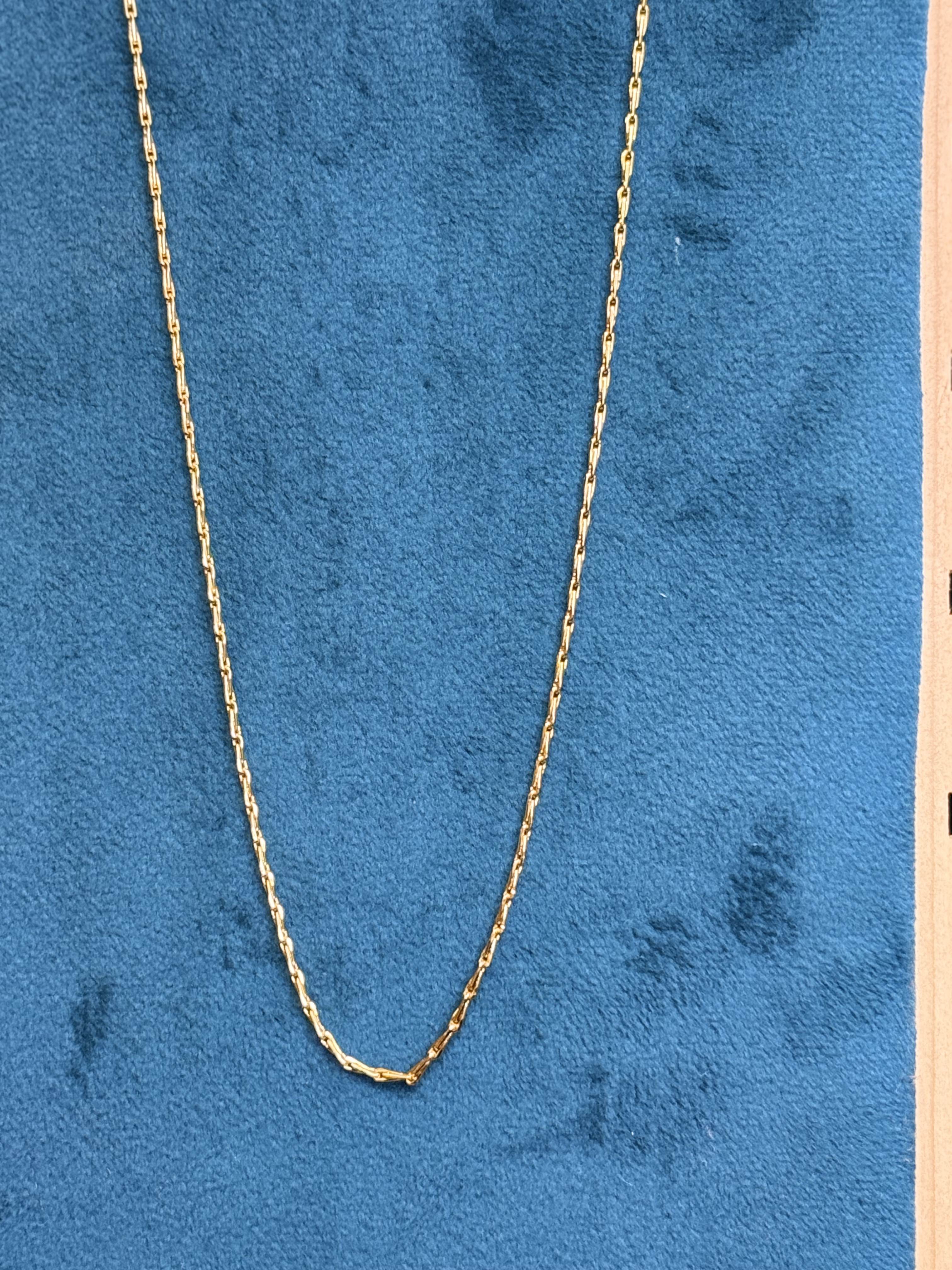 ✨ Micro Gold Plated Chain
