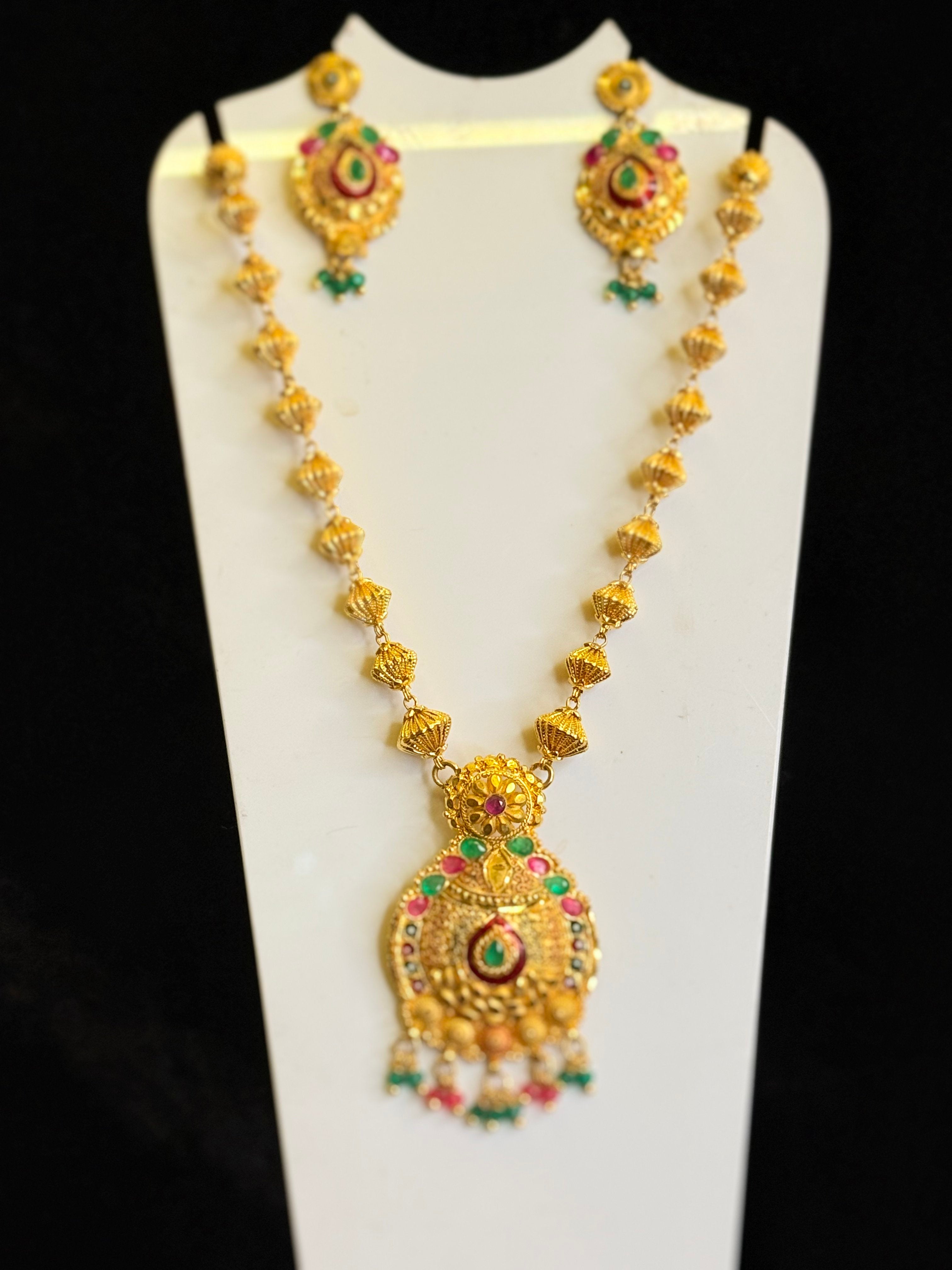 One Gram Gold Necklace Set