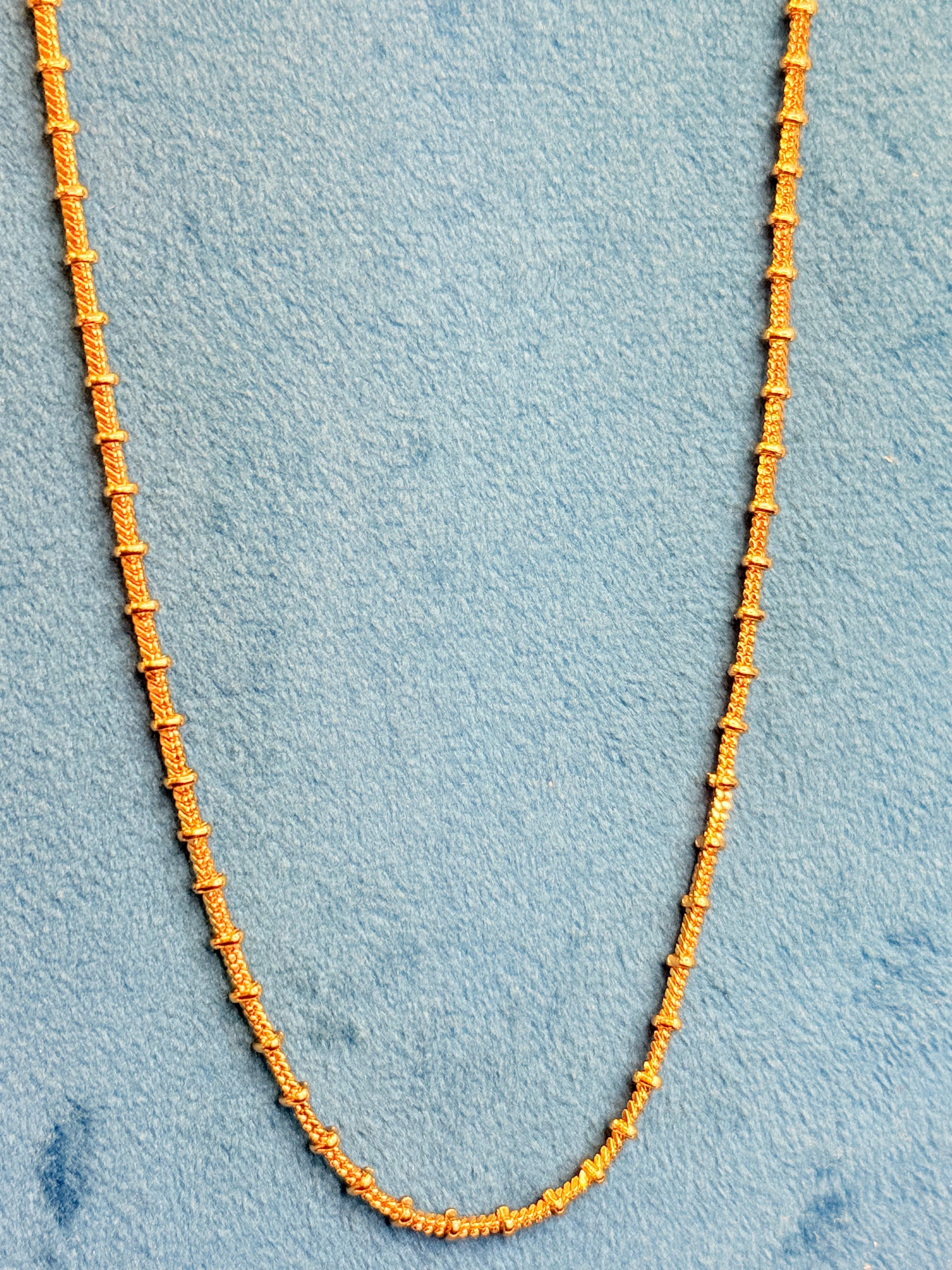 ✨ Micro Gold Plated Chain