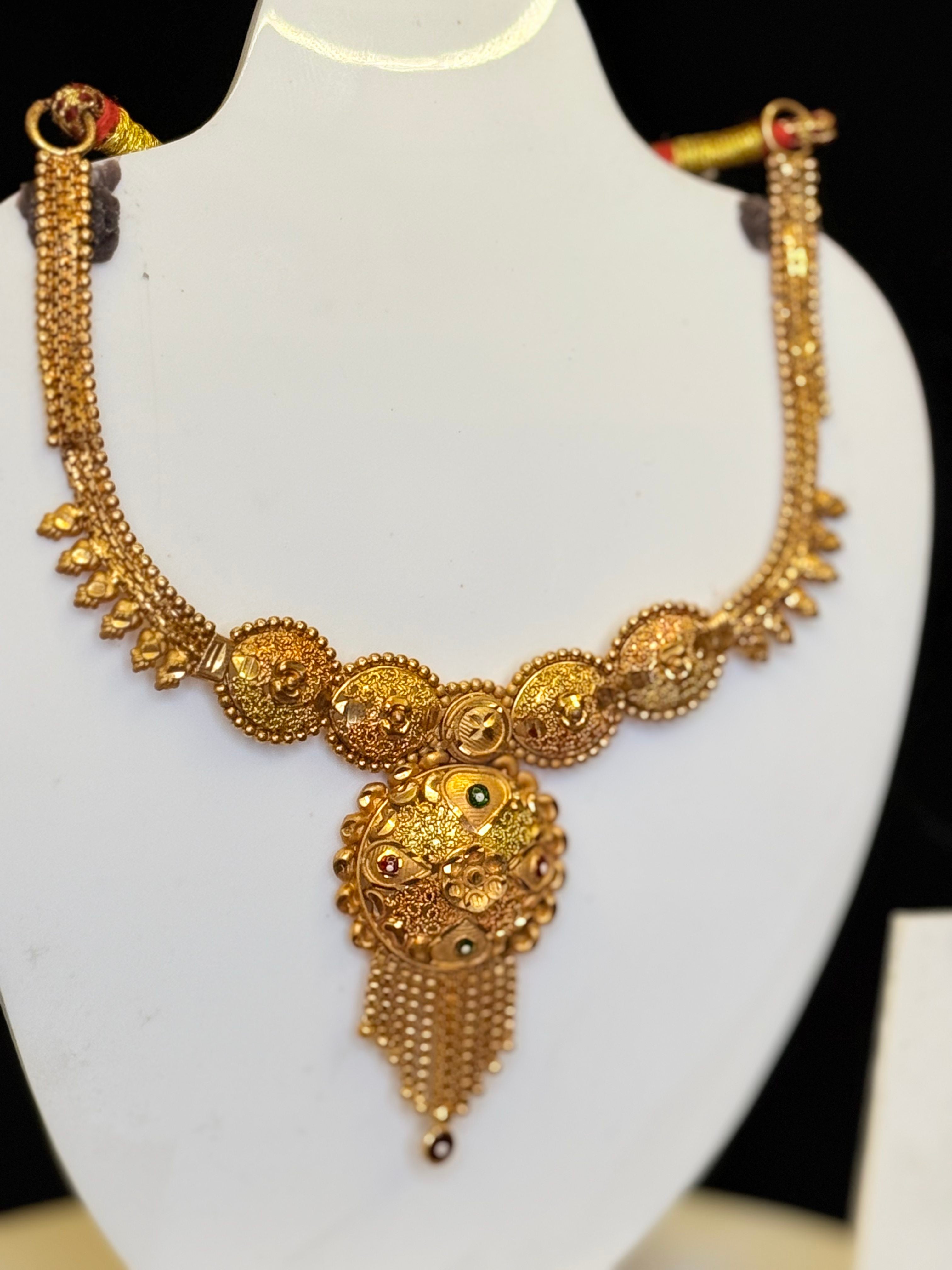 Micro jewellery necklace