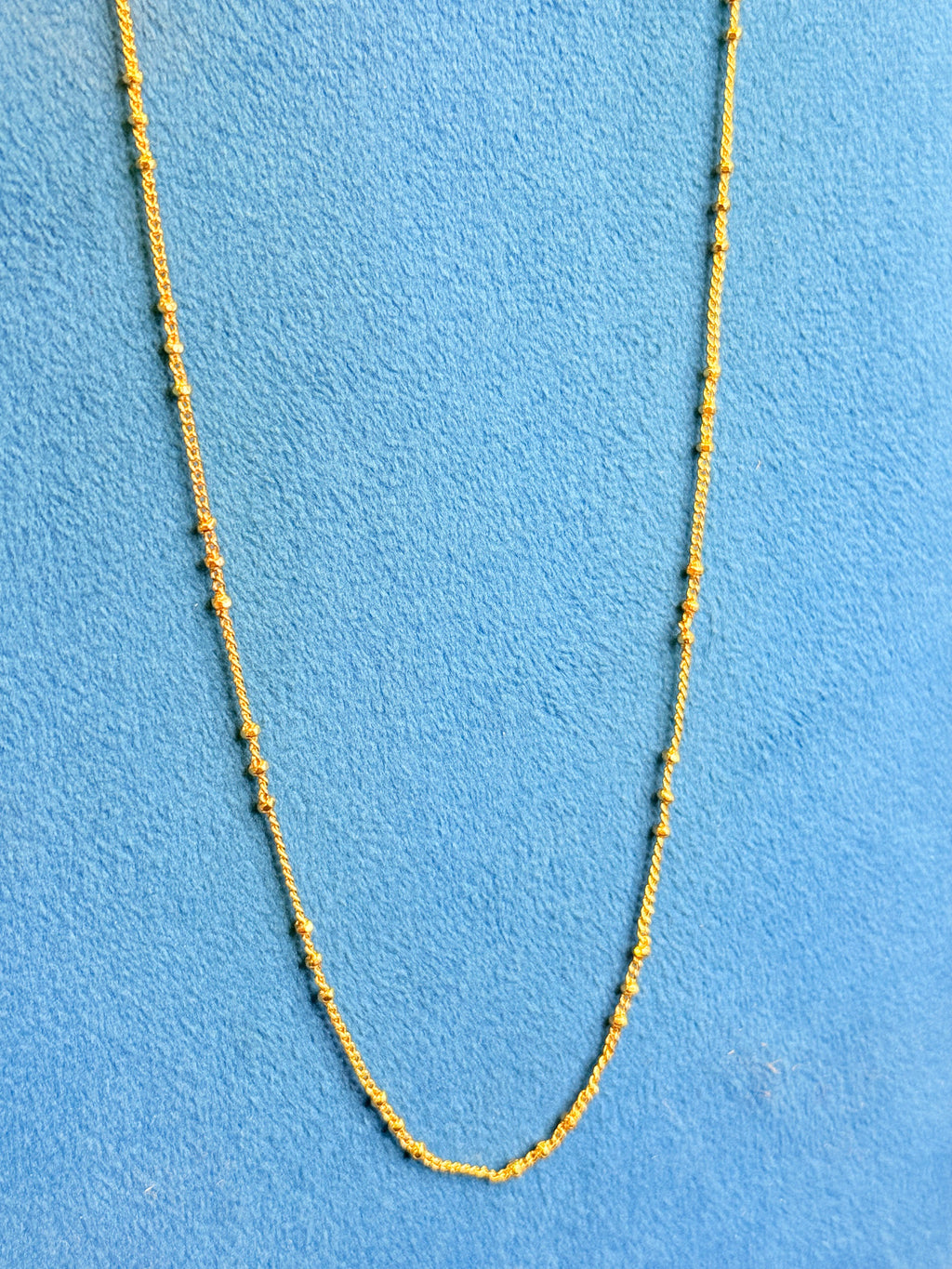 ✨ Micro Gold Plated Chain