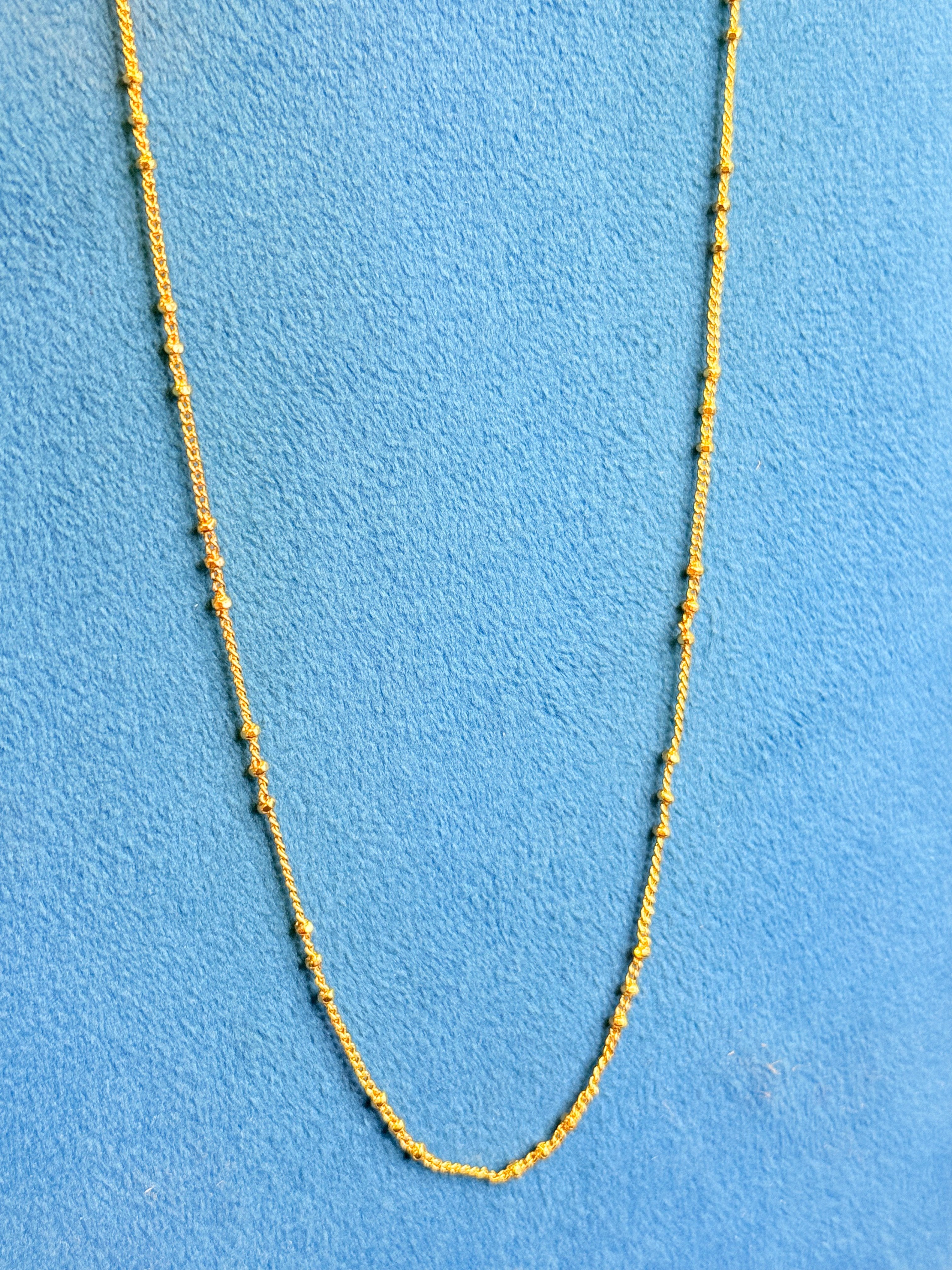 ✨ Micro Gold Plated Chain