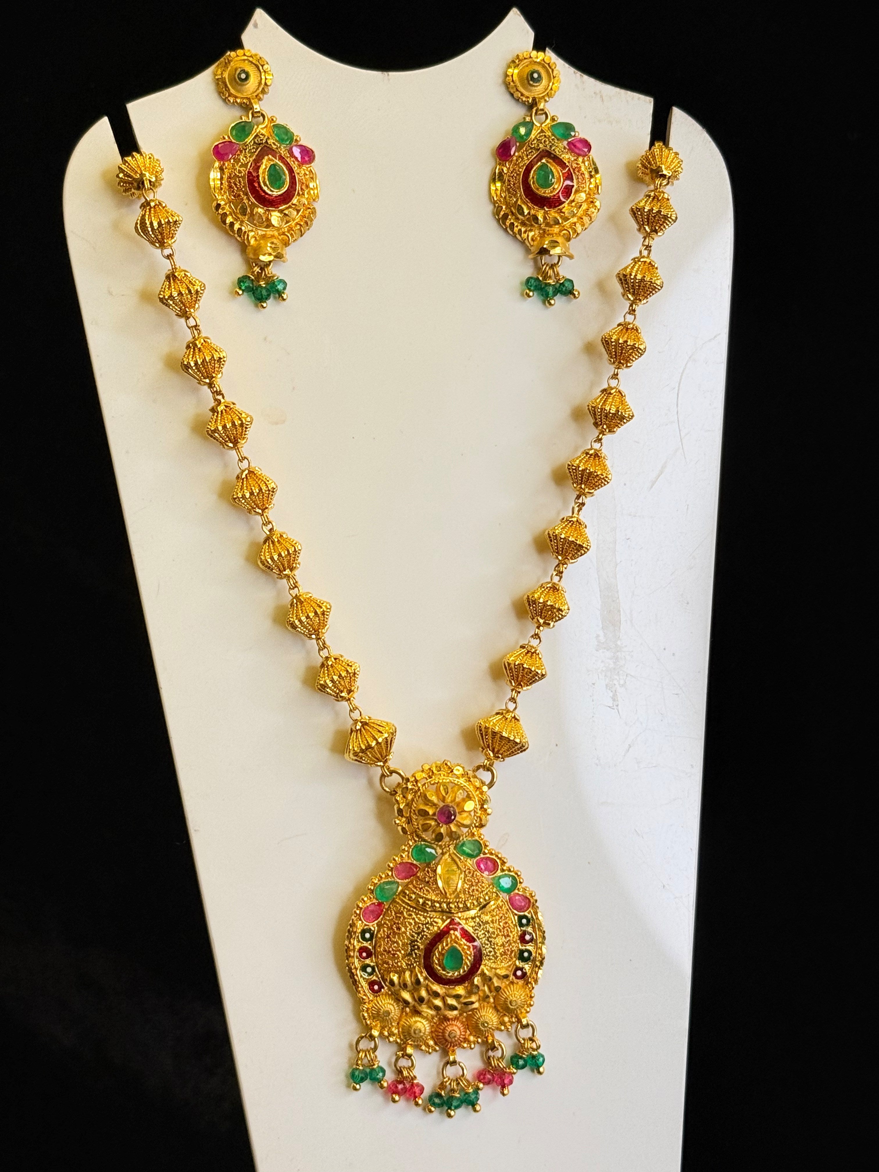One Gram Gold Necklace Set