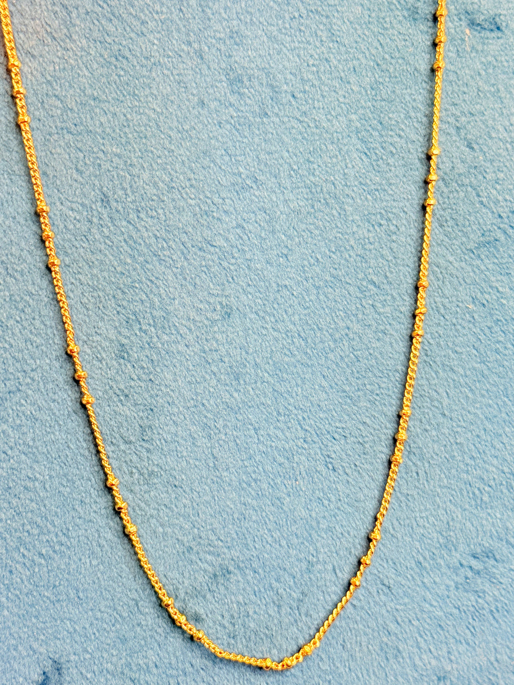 ✨ Micro Gold Plated Chain