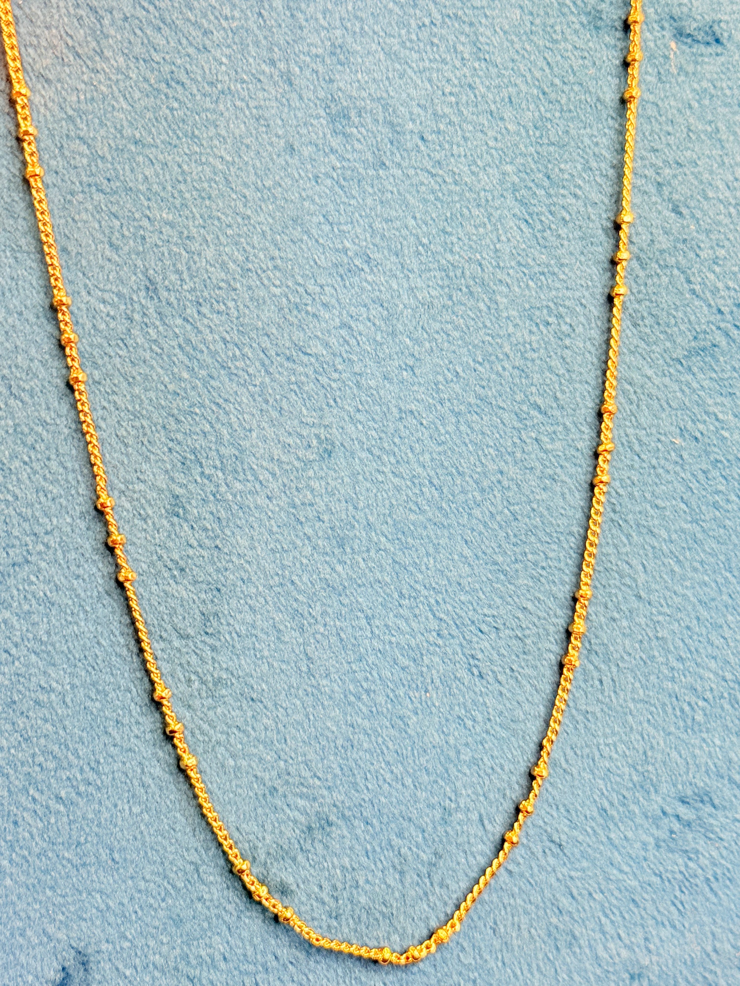 ✨ Micro Gold Plated Chain