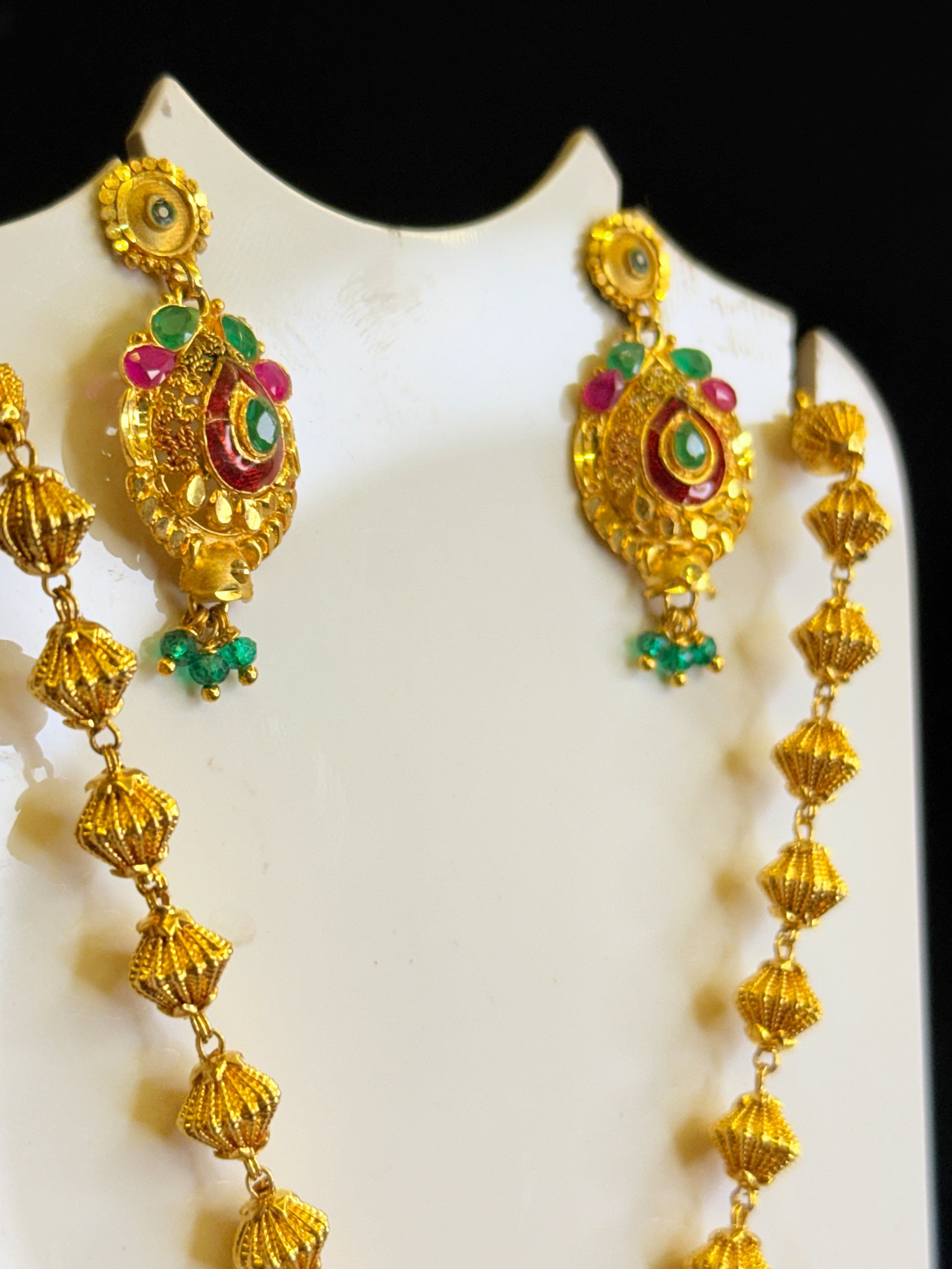 One Gram Gold Necklace Set