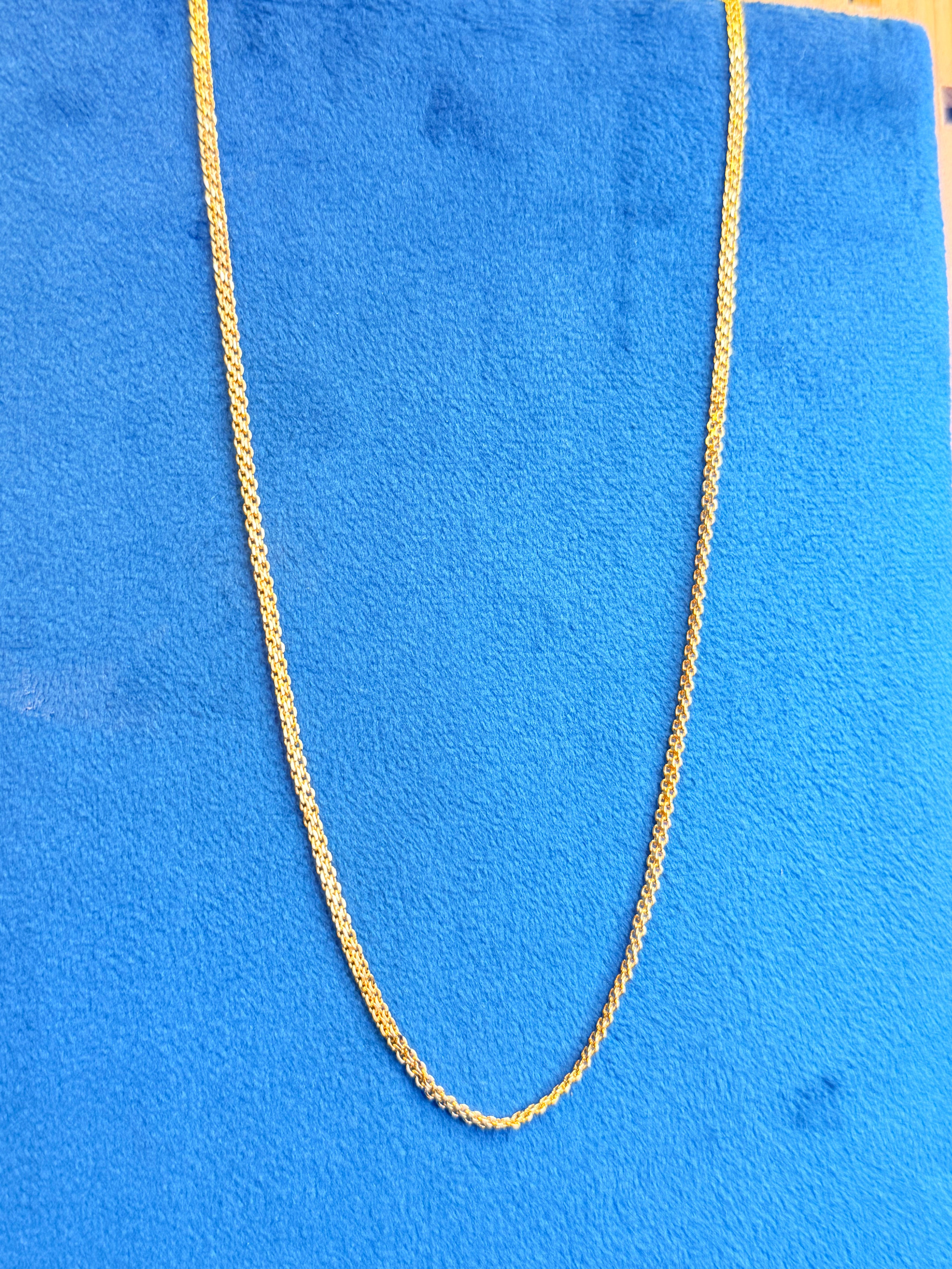 ✨ Micro Gold Plated Chain