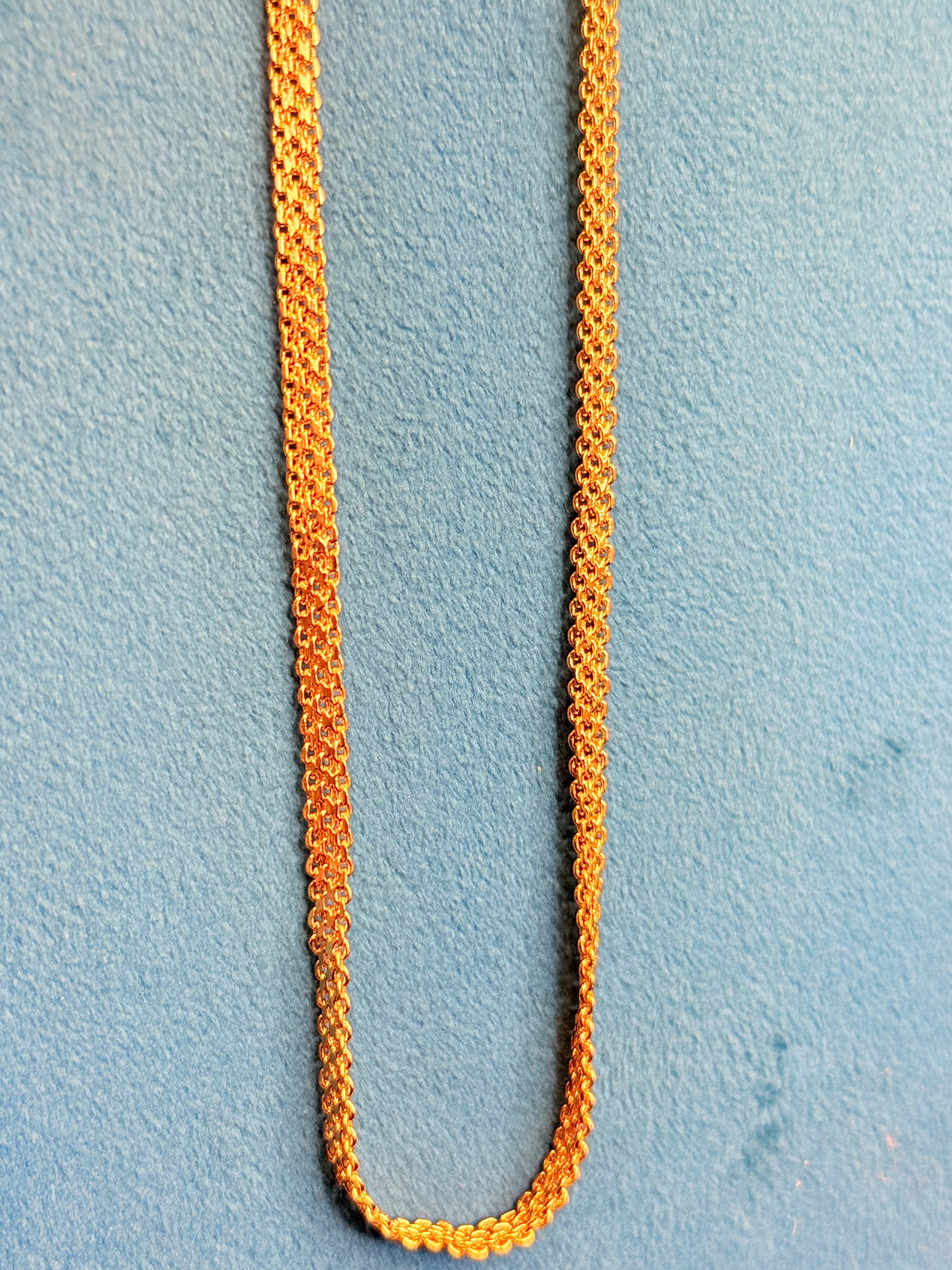 ✨ Micro Gold Plated Chain