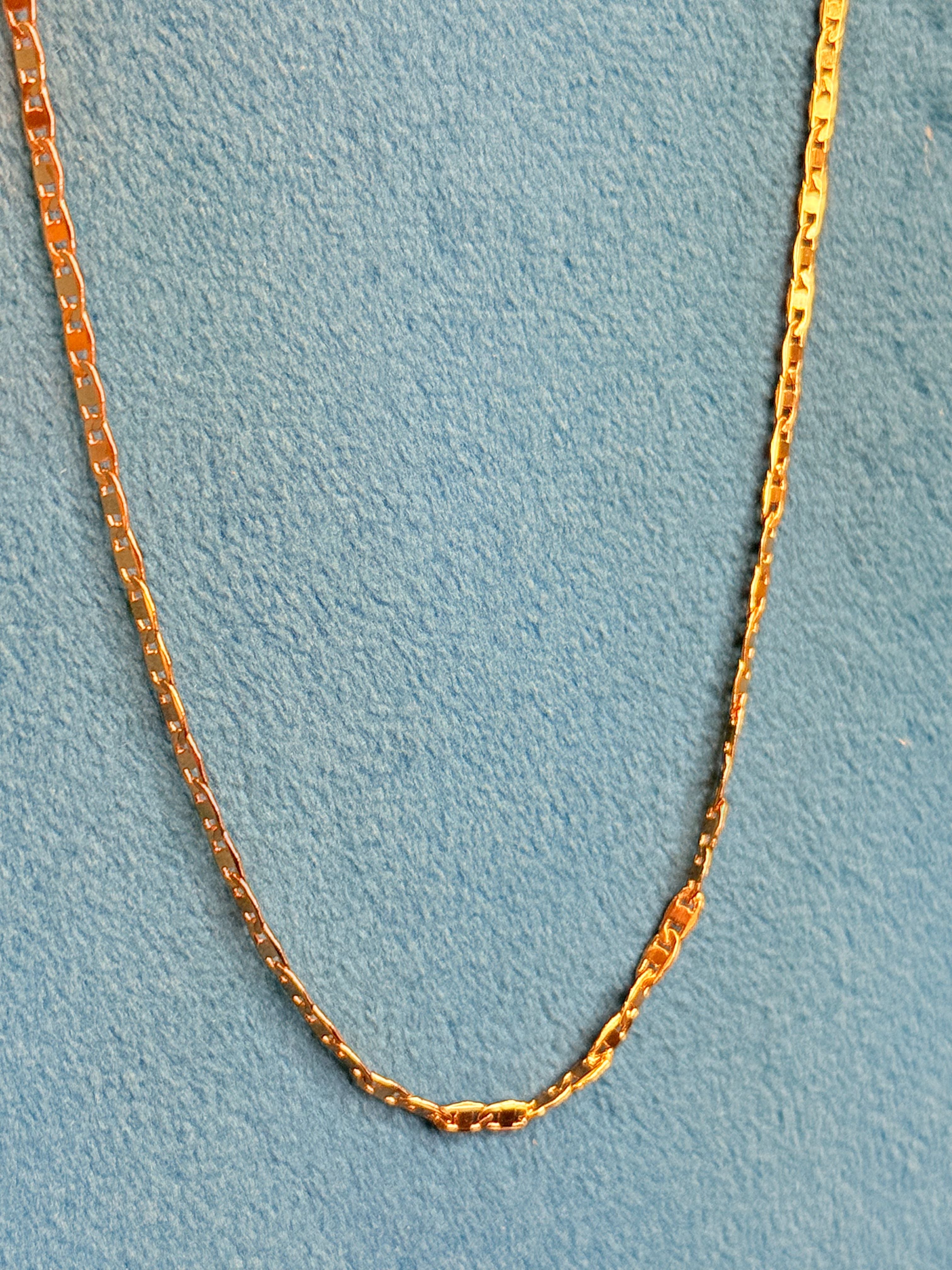 ✨ Micro Gold Plated Chain
