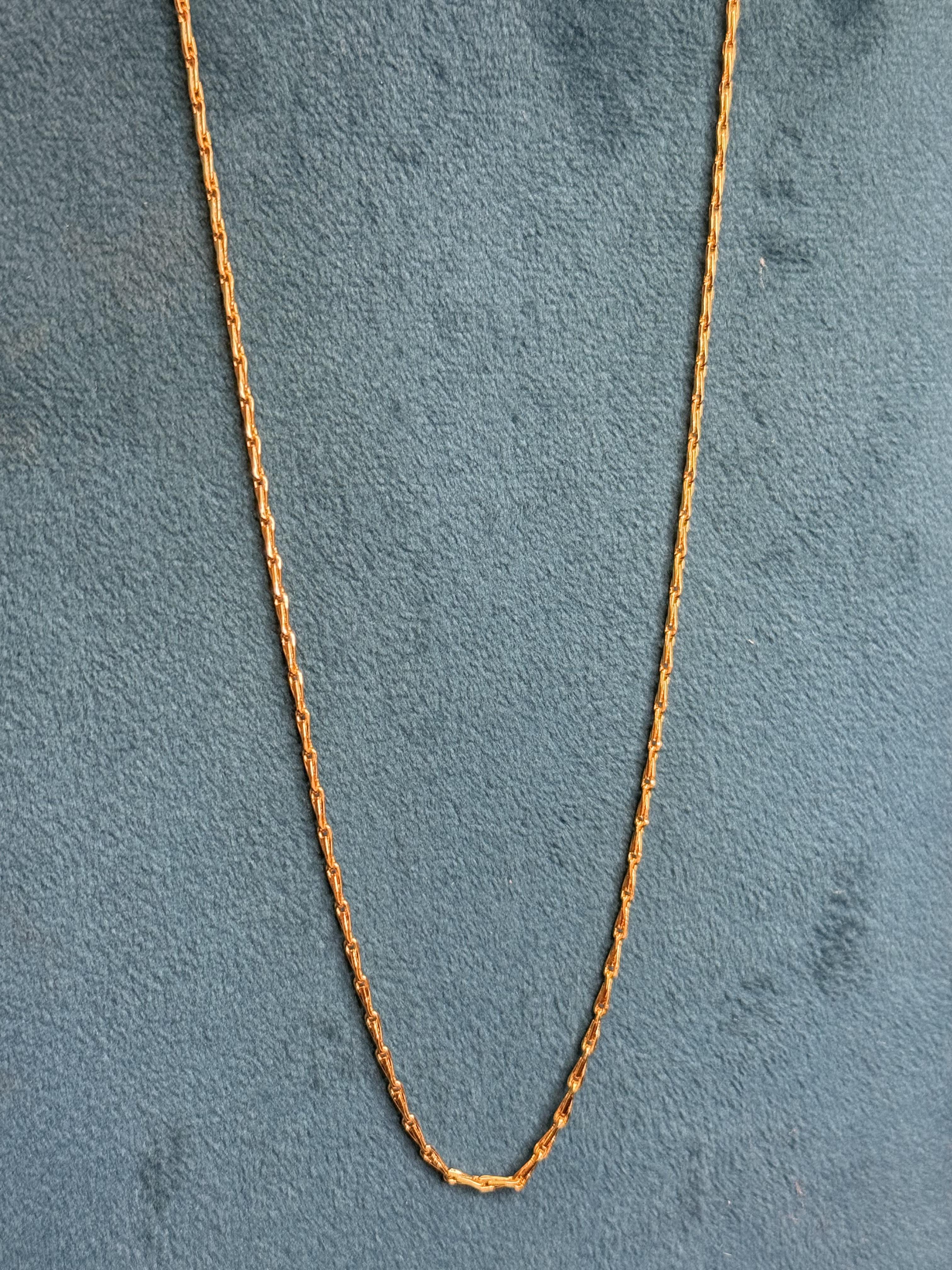 ✨ Micro Gold Plated Chain