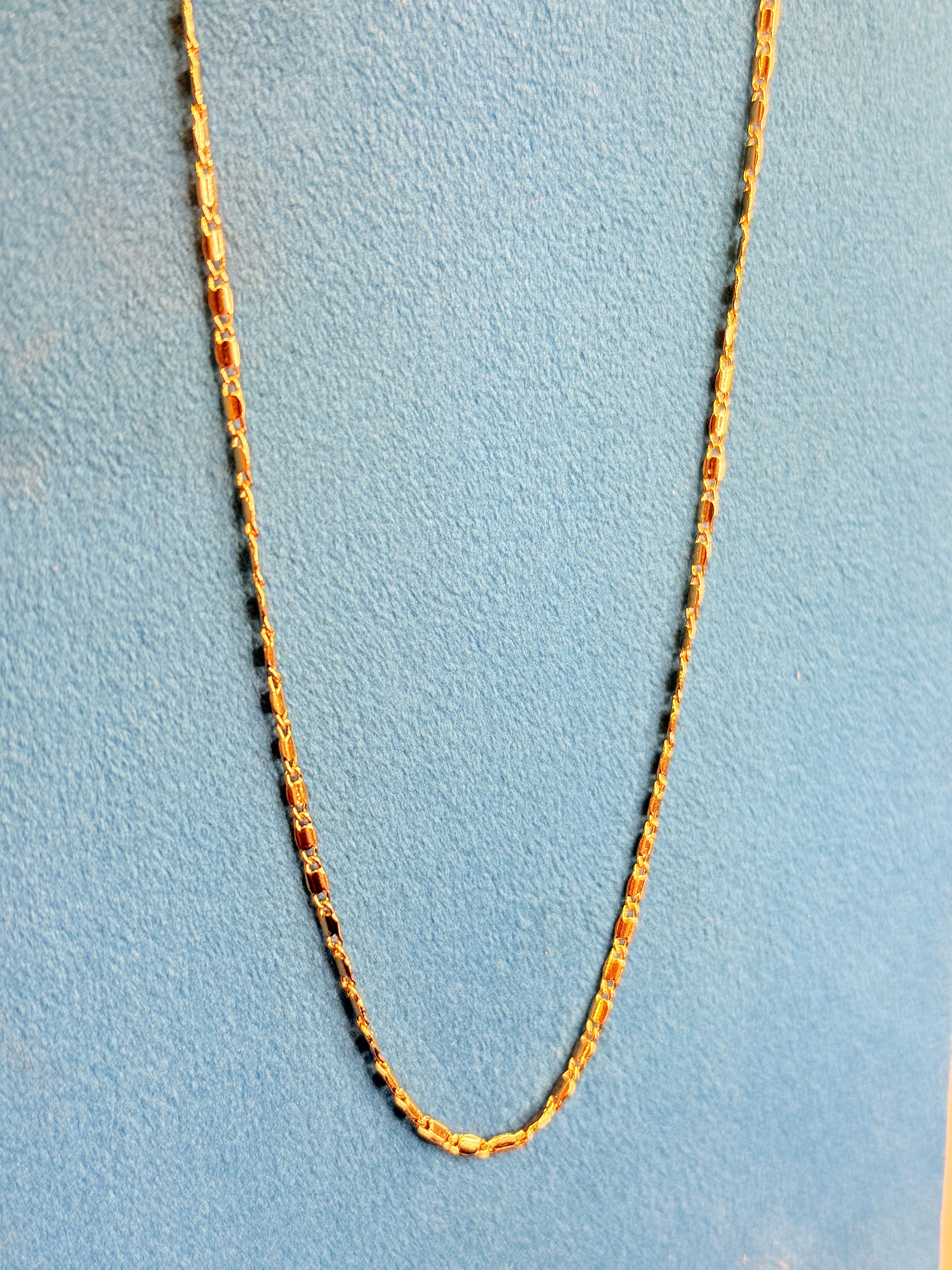 ✨ Micro Gold Plated Chain