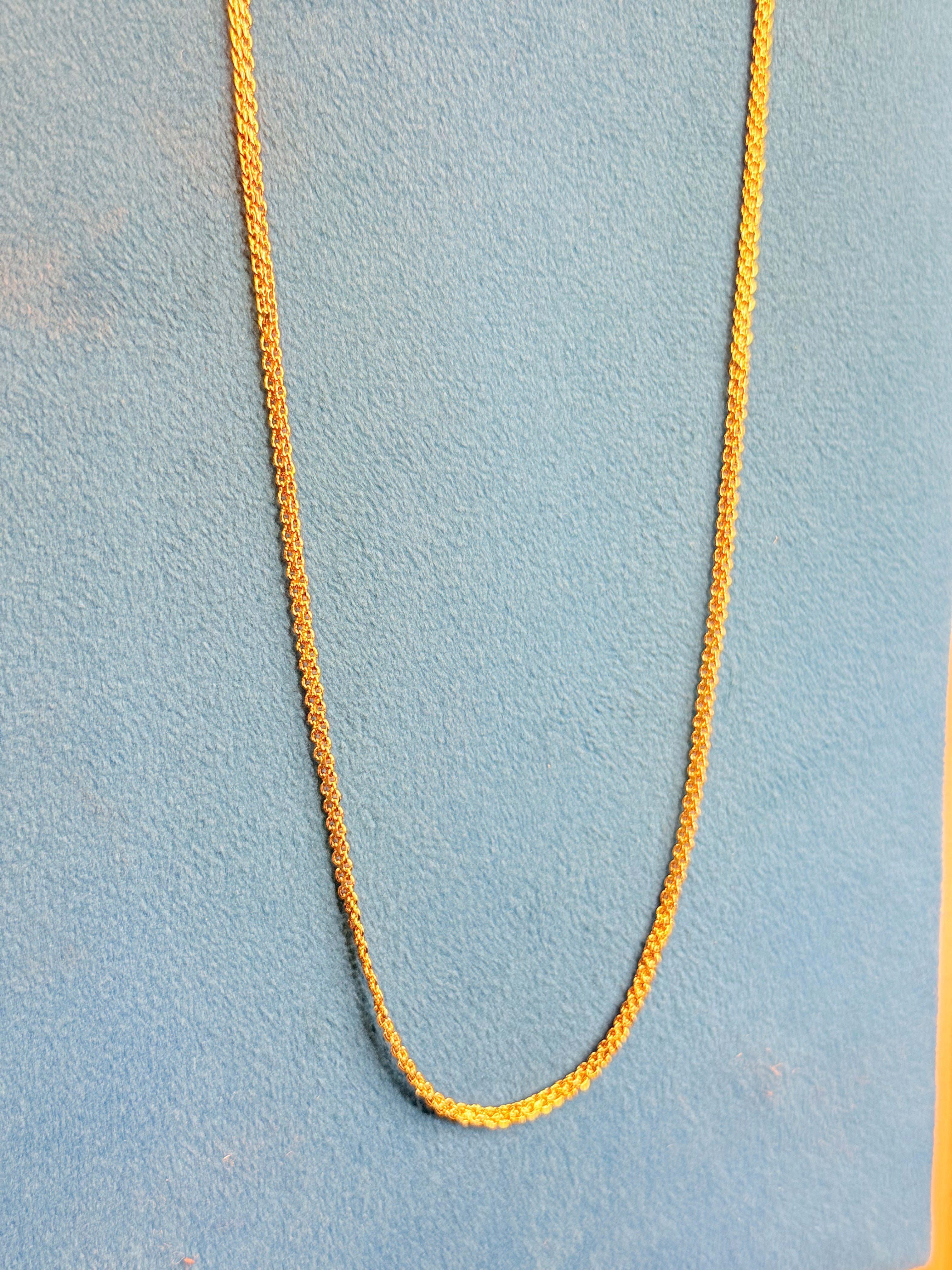 ✨ Micro Gold Plated Chain
